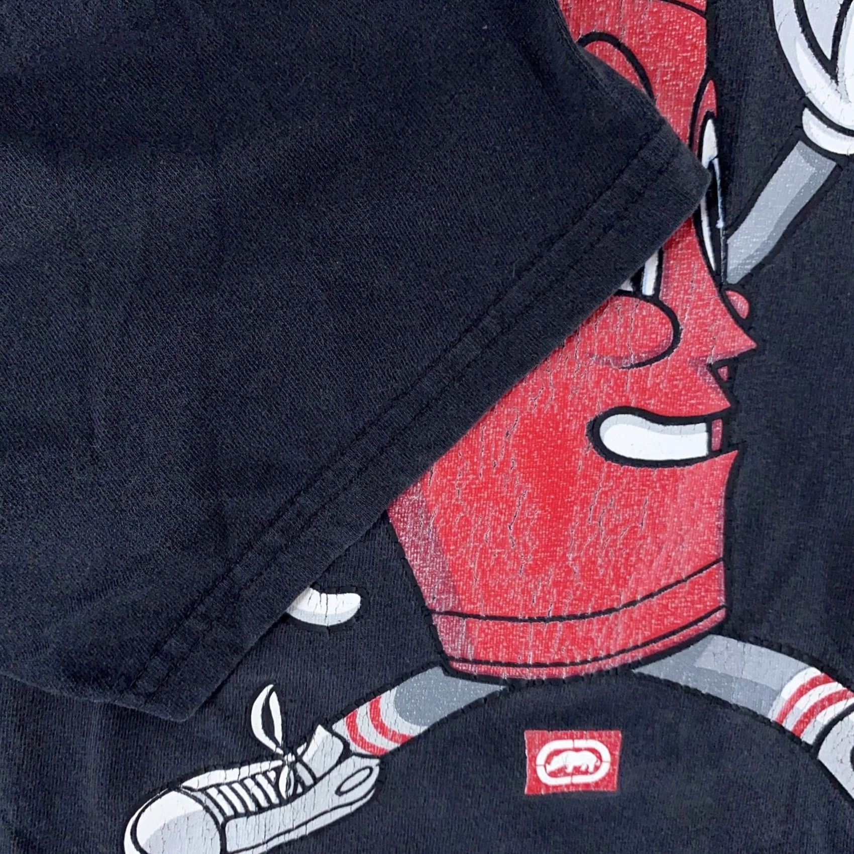 Ecko Unltd. Ecko Unltd. Beer Cup Graphic Tee Mens XL Black Shirt Graphic Print Short Sleeve Crew Neck Sports Hip Hop Streetwear Size US XL / EU 56 / 4 - 3 Thumbnail
