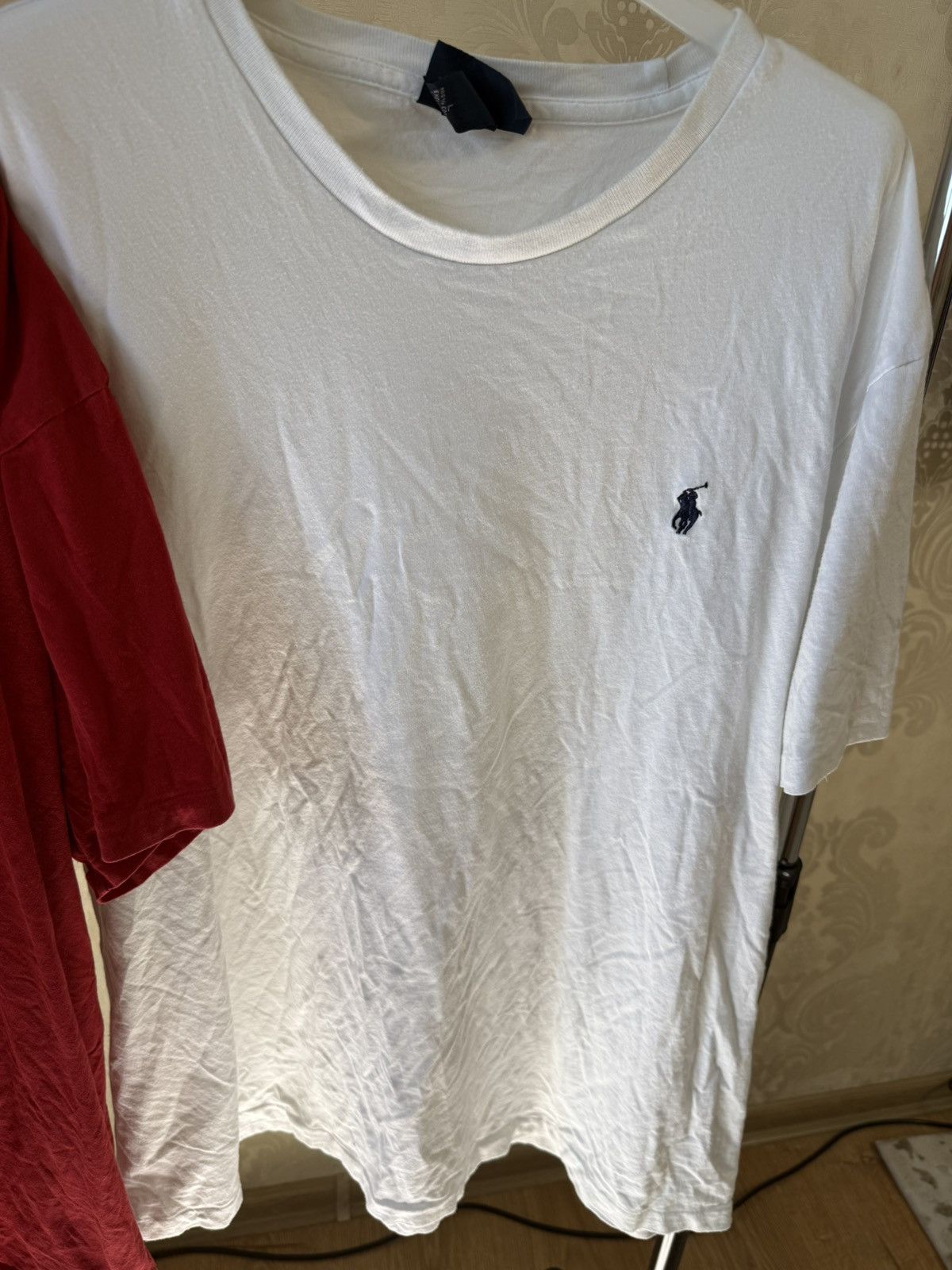 Polo Ralph Lauren POLO RALPH LAUREN TSHIRTS RED WHITE SIZE L PRICE FOR TWO Size US L / EU 52-54 / 3 - 2 Thumbnail