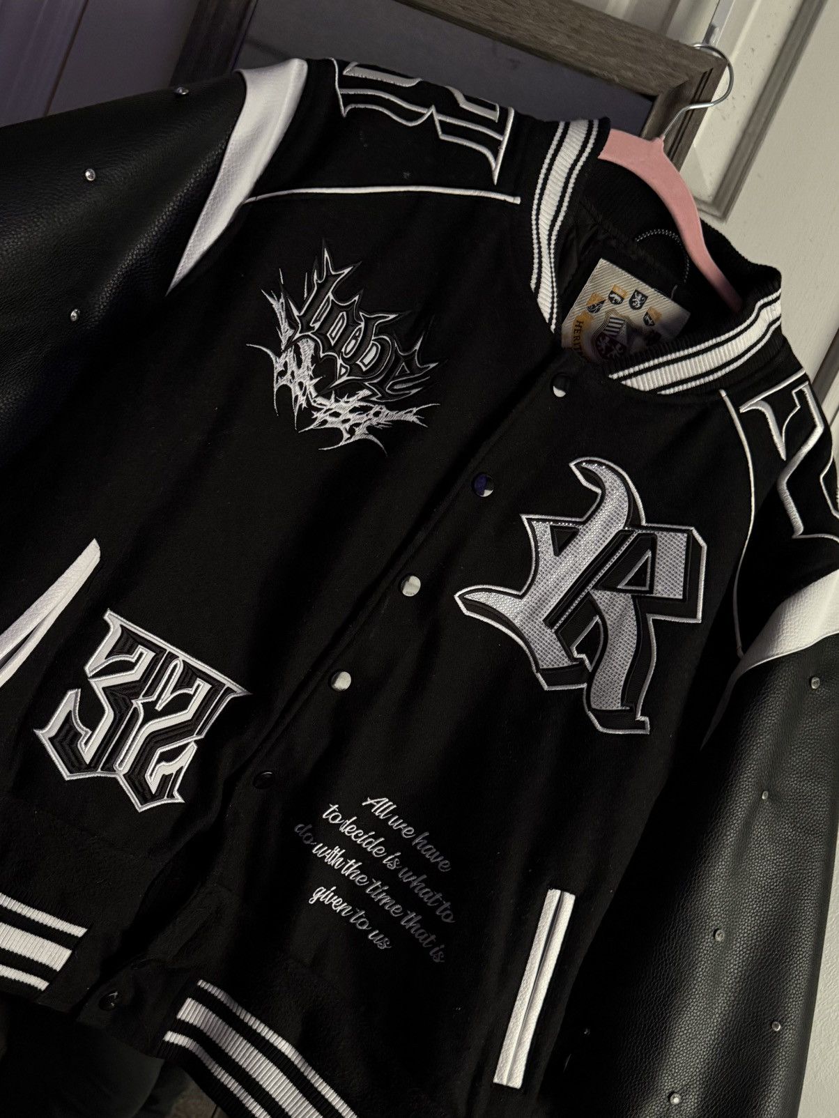 Smoke Rise smokehouse rise rhinestone varsity jacket Size XL / US 12-14 / IT 48-50 - 1 Thumbnail
