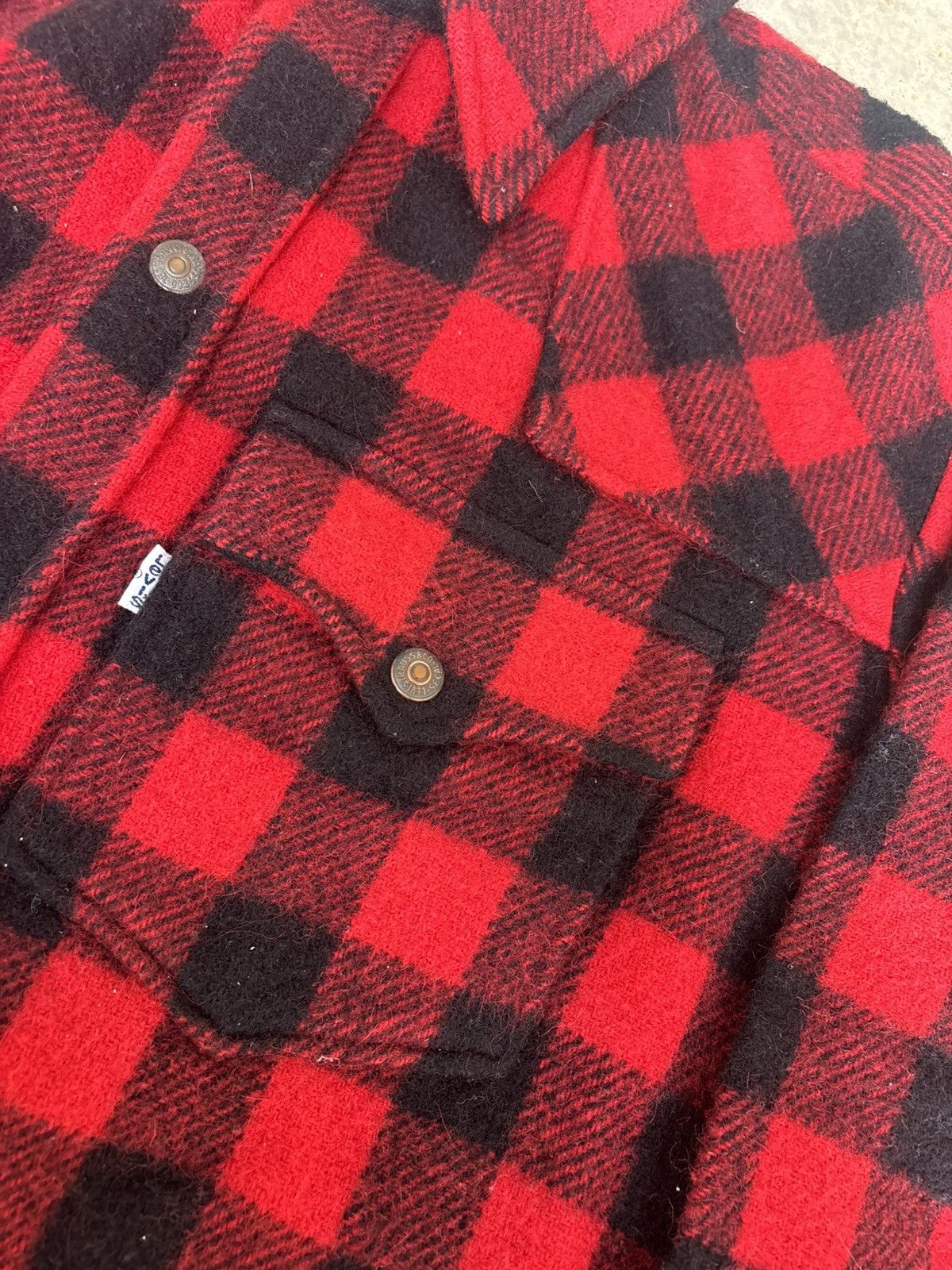 Levi's Vintage Clothing Vintage Levis 80s Flanel Shirt Size US M / EU 48-50 / 2 - 4 Thumbnail
