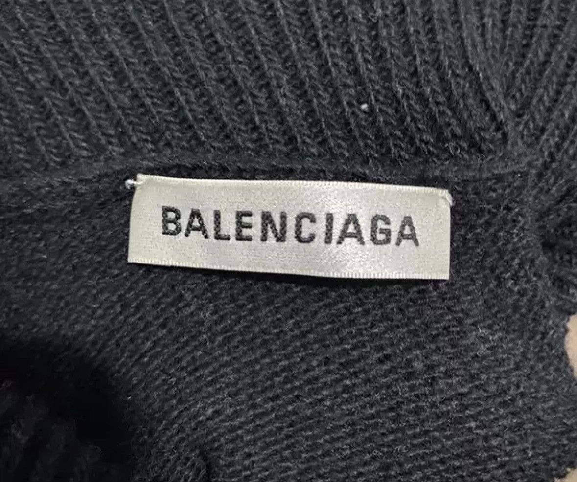 Balenciaga Balenciaga Double B Logo High Collar Sweater2412-Nextarrow Size US S / EU 44-46 / 1 - 3 Thumbnail