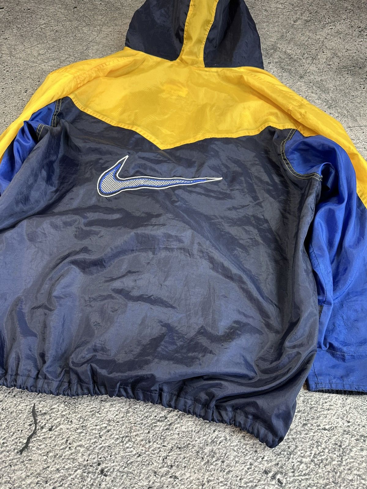 Nike × Vintage Vintage Nike big swoosh jacket - made in USA Size US XL / EU 56 / 4 - 9 Thumbnail