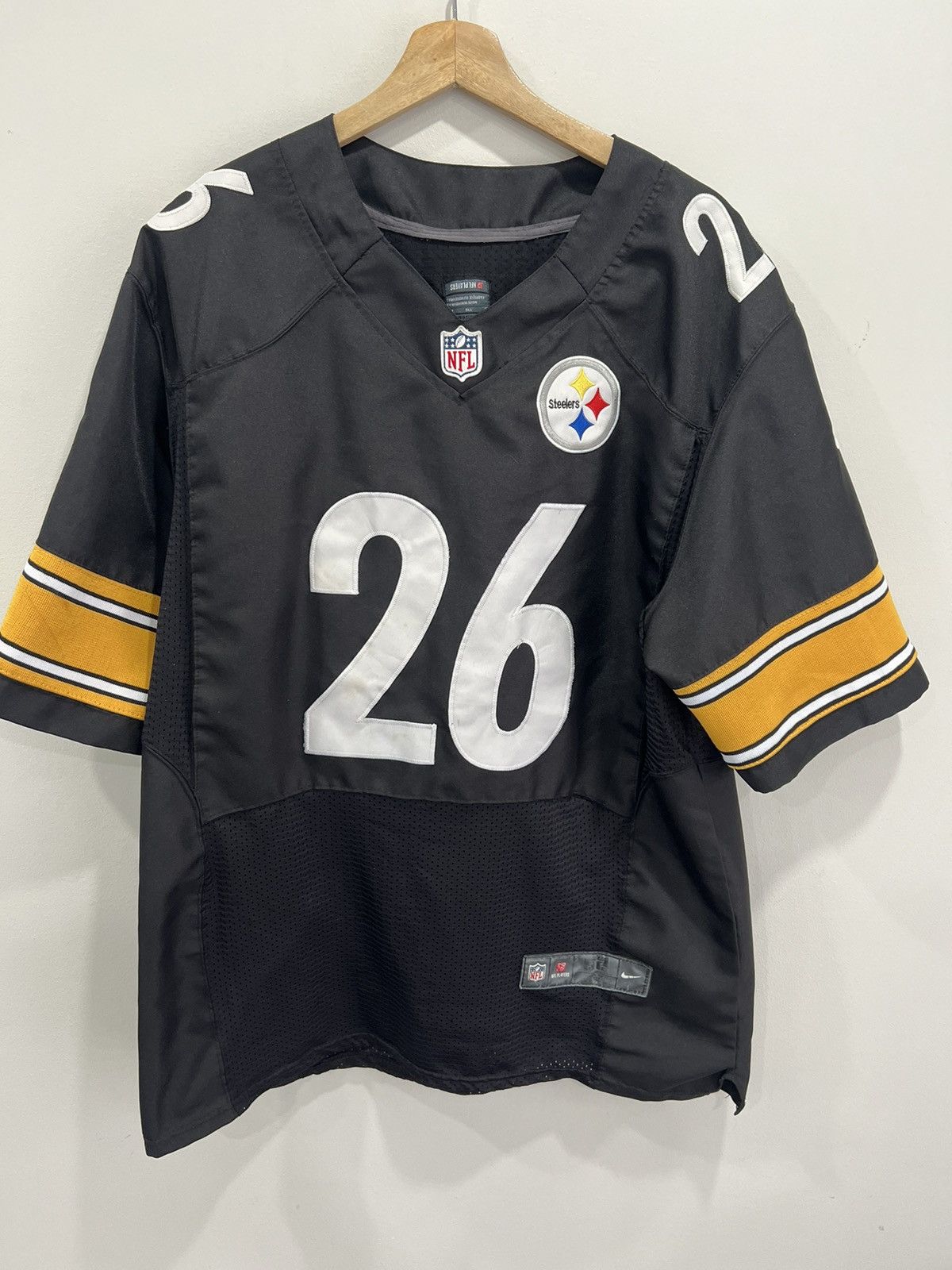 Nike Nike Pittsburgh Steelers Bell Football Jersey sz 52 Size US XL / EU 56 / 4 - 1 Thumbnail