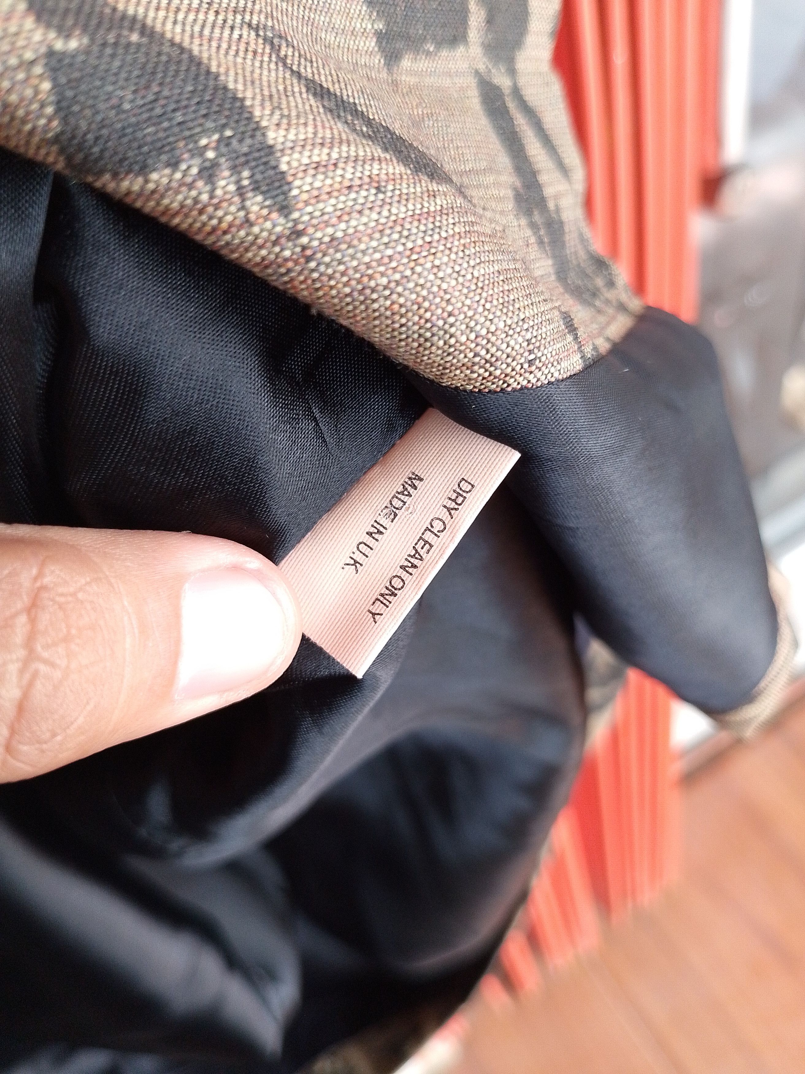 Vintage × s.Oliver Vintage Oliver Spencer Military Heringbone Linen Wool Size US L / EU 52-54 / 3 - 8 Thumbnail