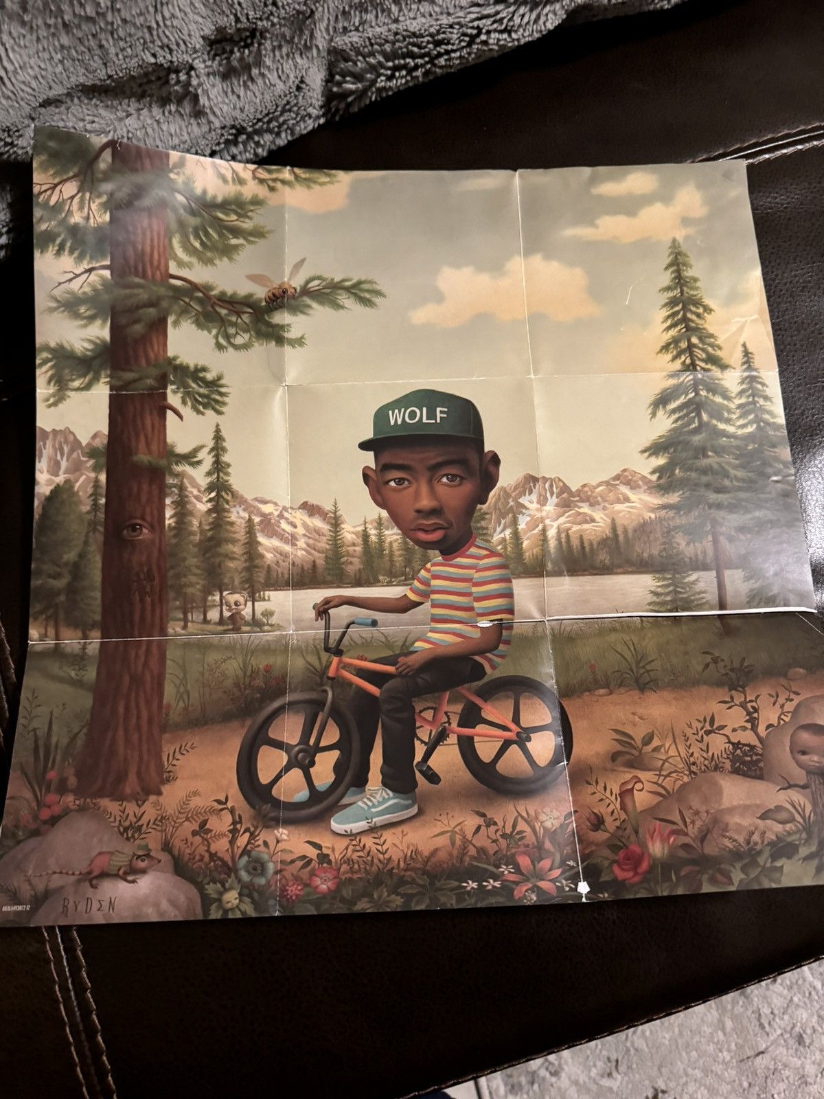 Golf Wang Tyler, The Creator Wolf Poster Size ONE SIZE - 1 Thumbnail