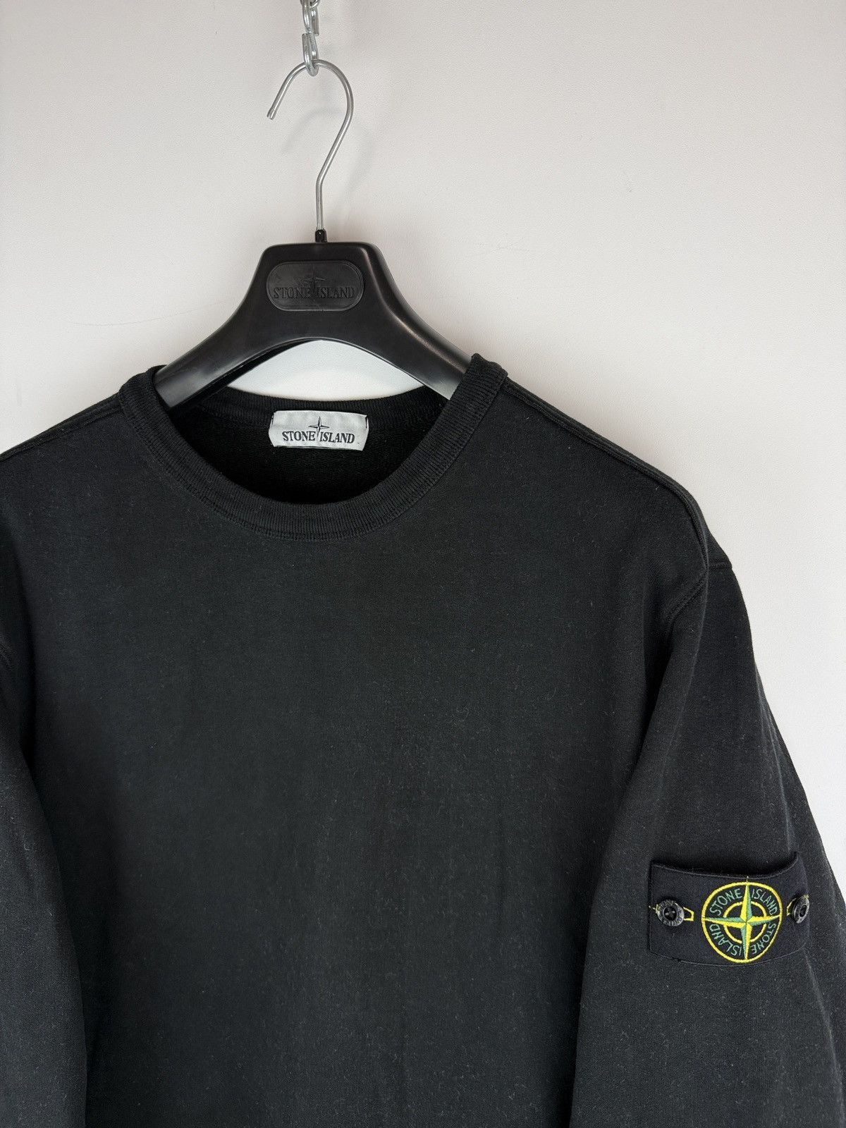 Stone Island Black Stone Island sweatshirt Size US XXL / EU 58 / 5 - 2 Thumbnail