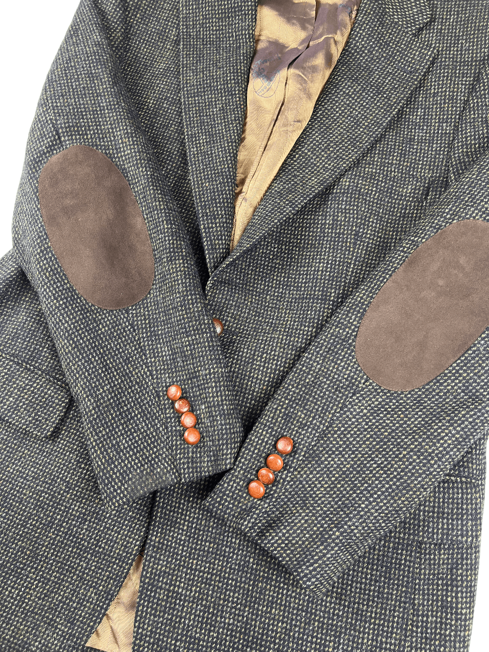 Harris Tweed × Vintage Vintage Harris Tweed Wool Blazer M Size 42R - 5 Thumbnail