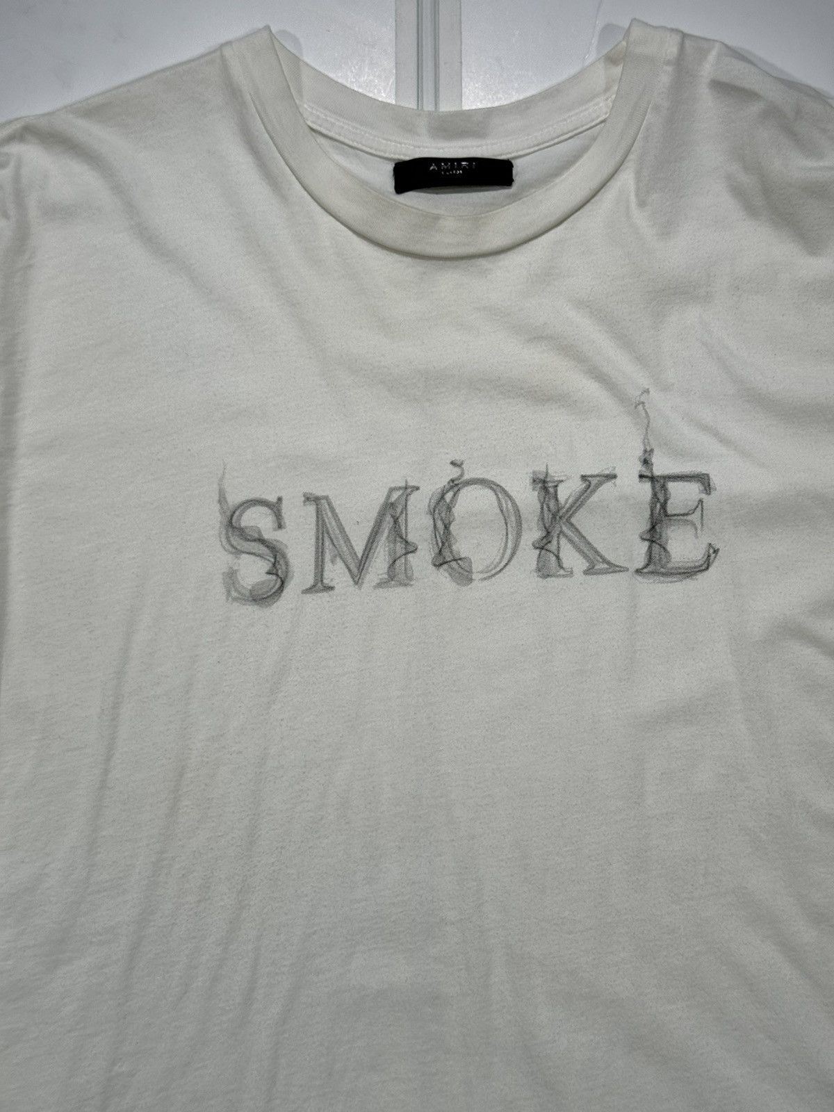 Amiri Amiri 'Smoke' Tee Sz XL Size US XL / EU 56 / 4 - 2 Thumbnail
