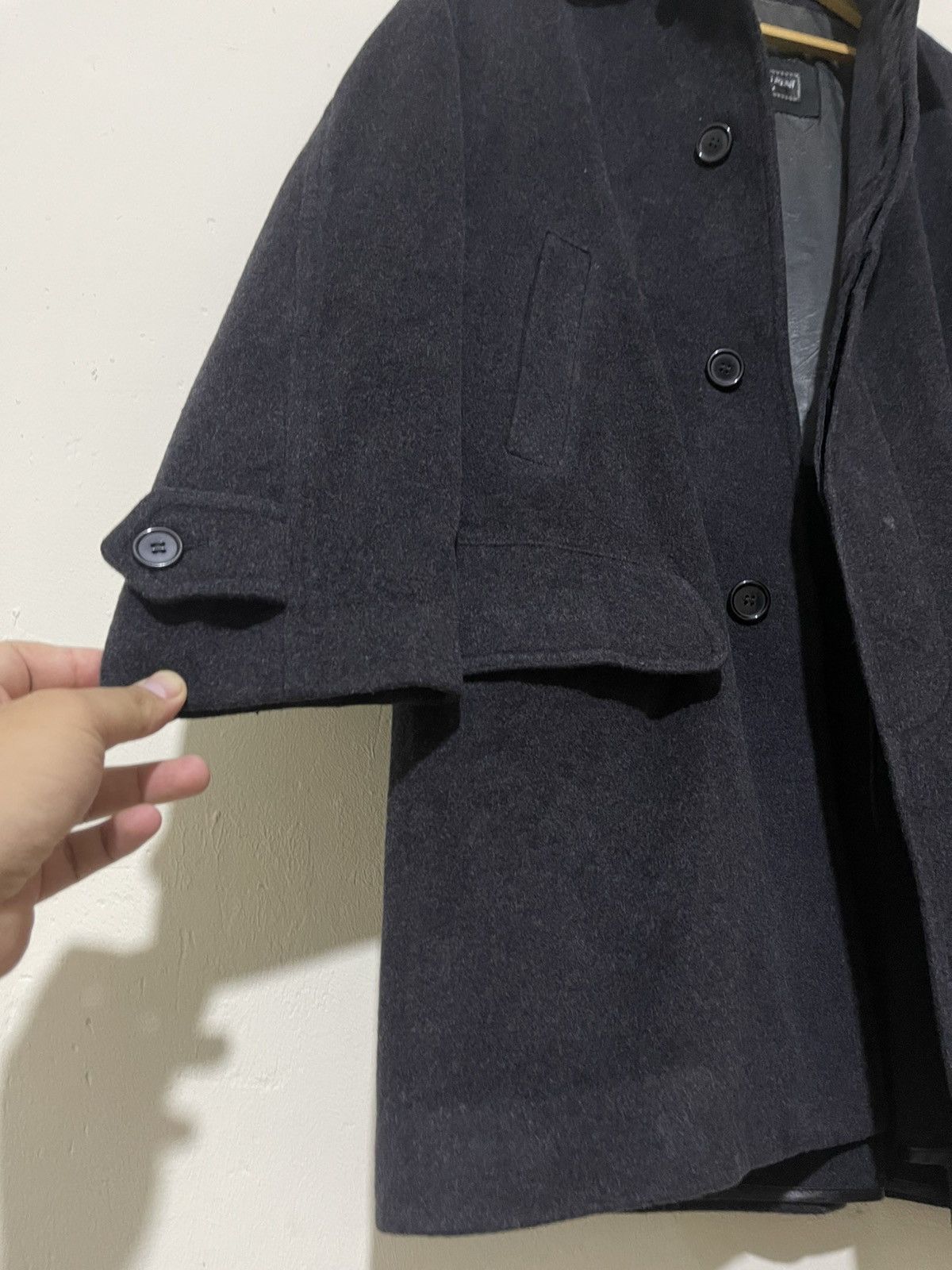 Yves Saint Laurent YSL Pour Homme Wool Coat Jacket Size US S / EU 44-46 / 1 - 13 Thumbnail