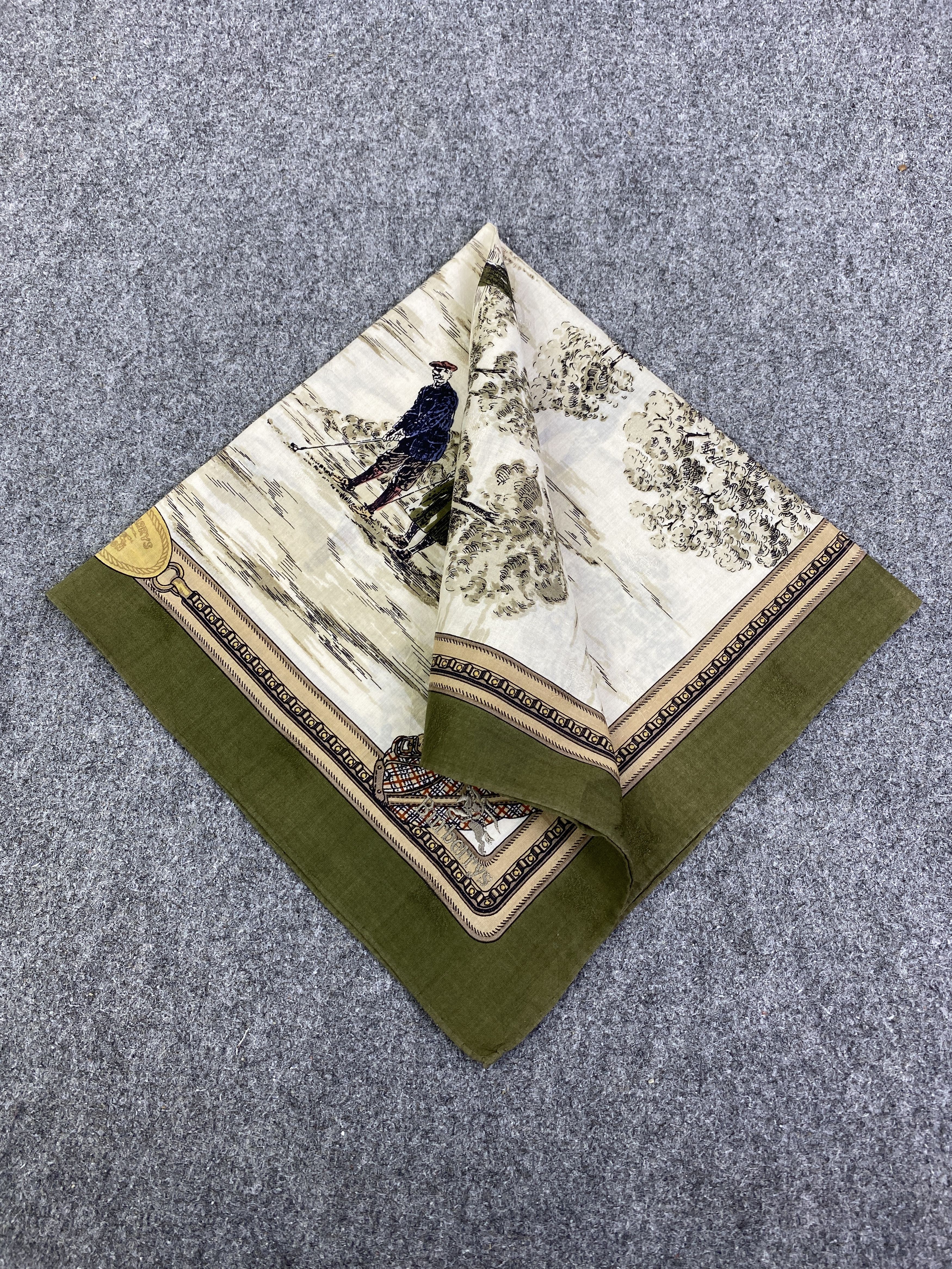 Burberry Vintage Burberrys Handkerchief / Neckerchief HKC1076 Size ONE SIZE - 3 Thumbnail