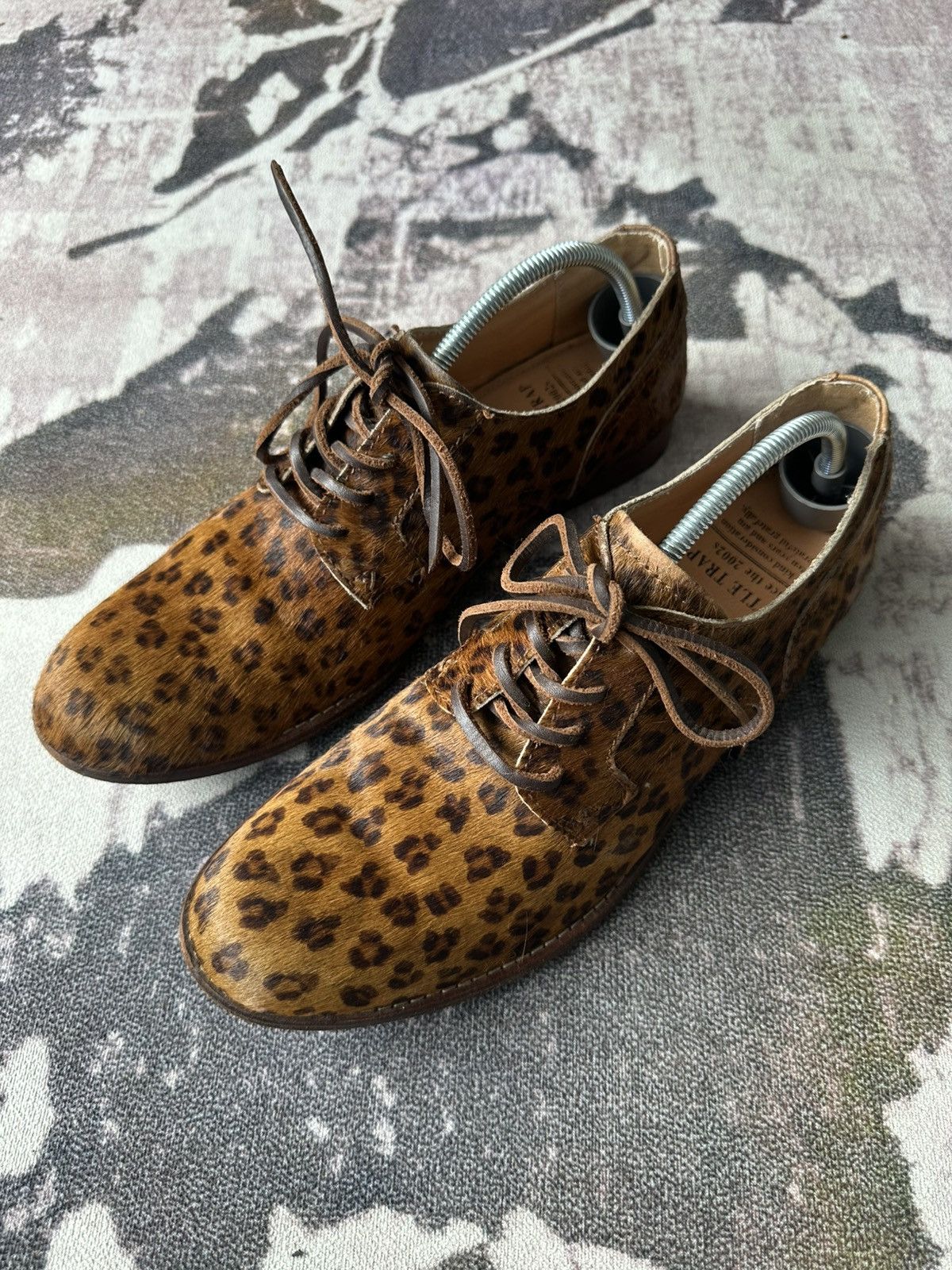 14th Addiction 00’s Rattletrap leopard leathers shoes Size US 6 / EU 39 - 4 Thumbnail