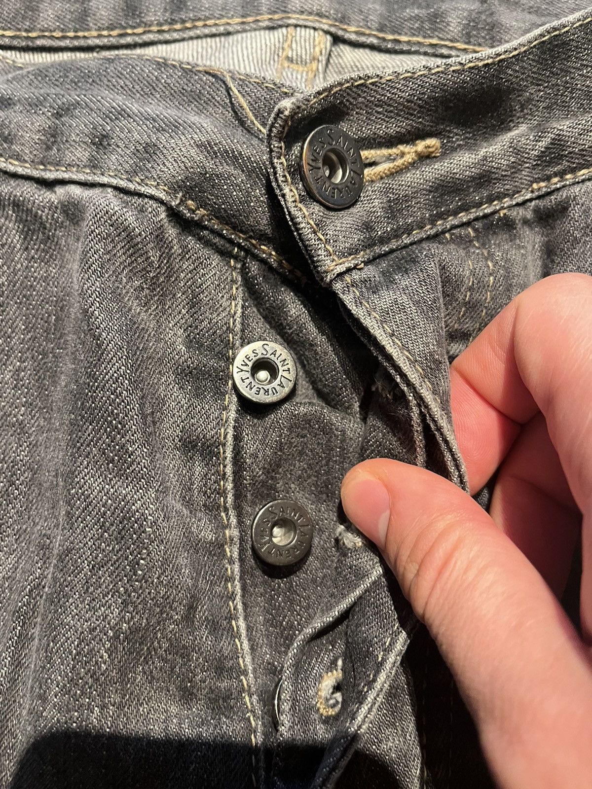 Yves Saint Laurent YSL jeans from the 2000 Size US 28 / EU 44 - 9 Thumbnail