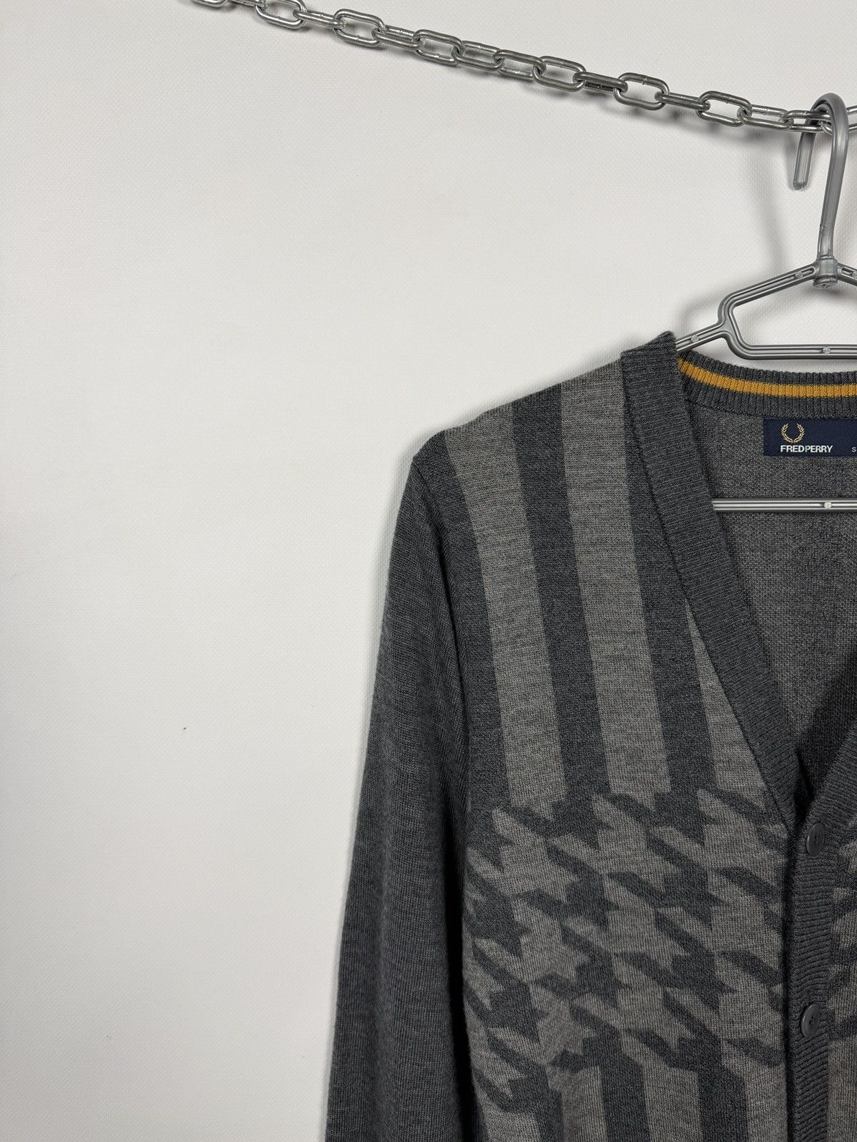Fred Perry Men’s Fred Perry Wool Cardigan Button Up Pullover Size S Size US S / EU 44-46 / 1 - 3 Thumbnail