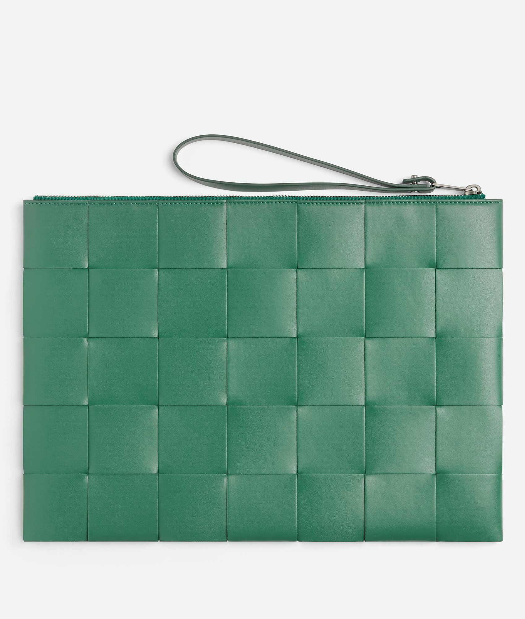 Bottega Veneta o1w1db10525 Size: OS / Large Cassette Pouch in Mermaid Green Size ONE SIZE - 3 Thumbnail