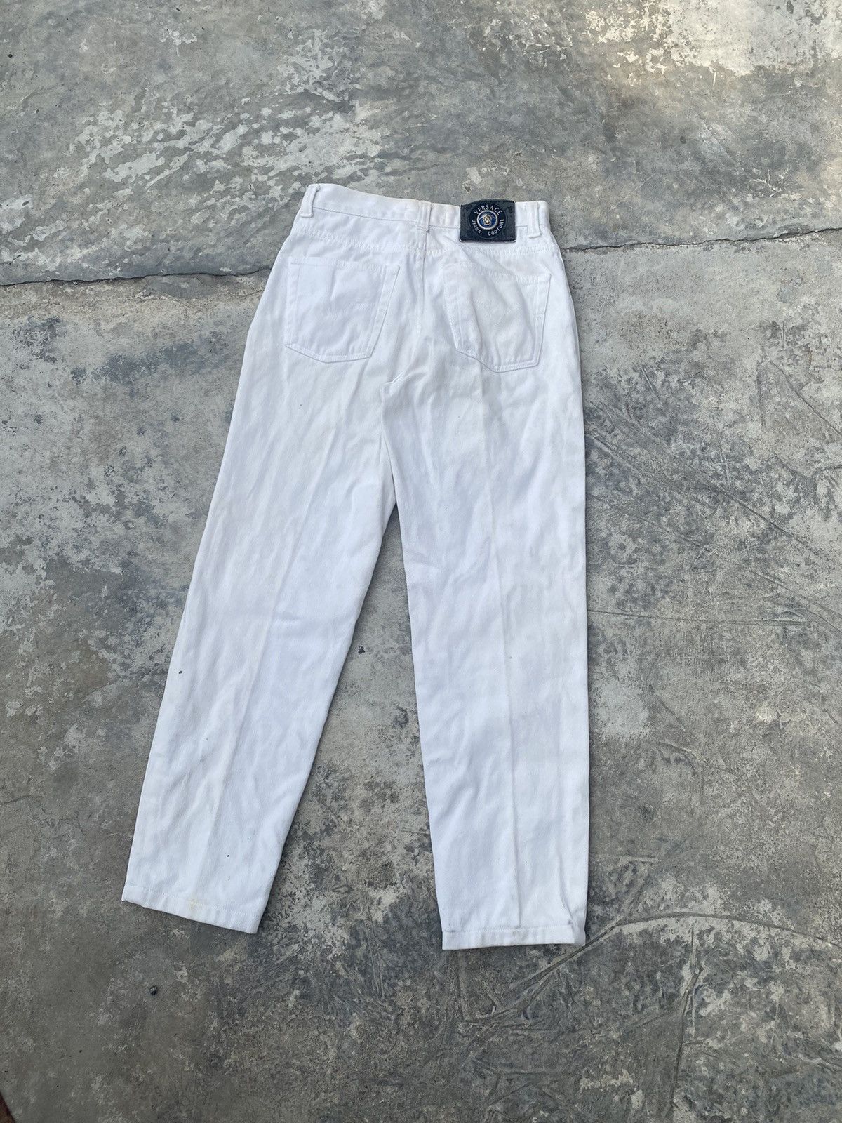 Versace Jeans Couture × Vintage Versace Dirty Jeans Size US 28 / EU 44 - 14 Thumbnail