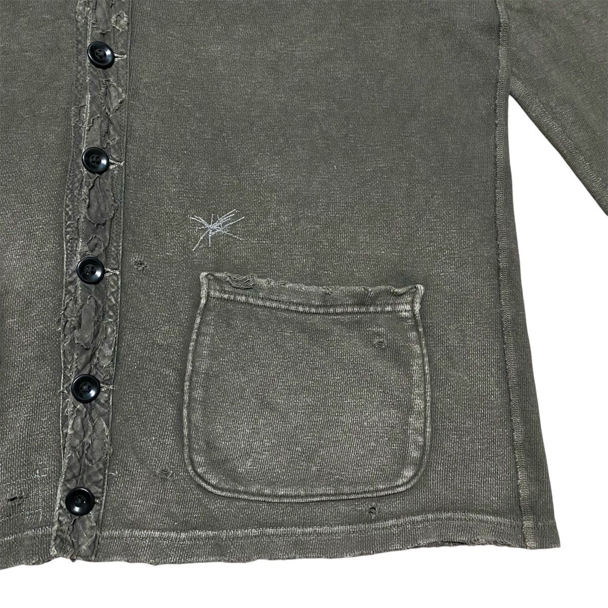 Kapital Rare‼️🔥Kapital Distressed Faded Cardigan Size US M / EU 48-50 / 2 - 13 Thumbnail