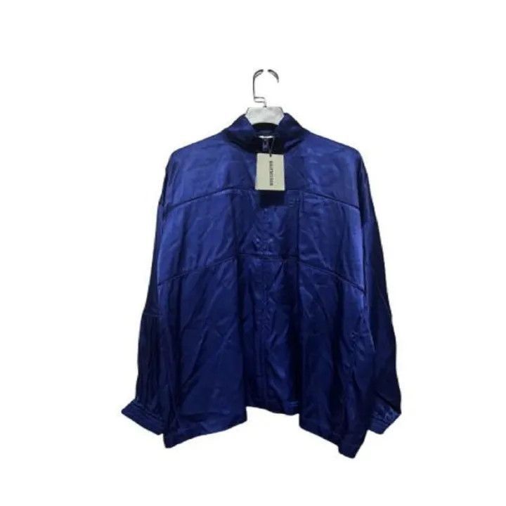 Balenciaga Balenciaga Balenciaga Blue Embroidered Windbreaker for All Size US S / EU 44-46 / 1 - 1 Thumbnail