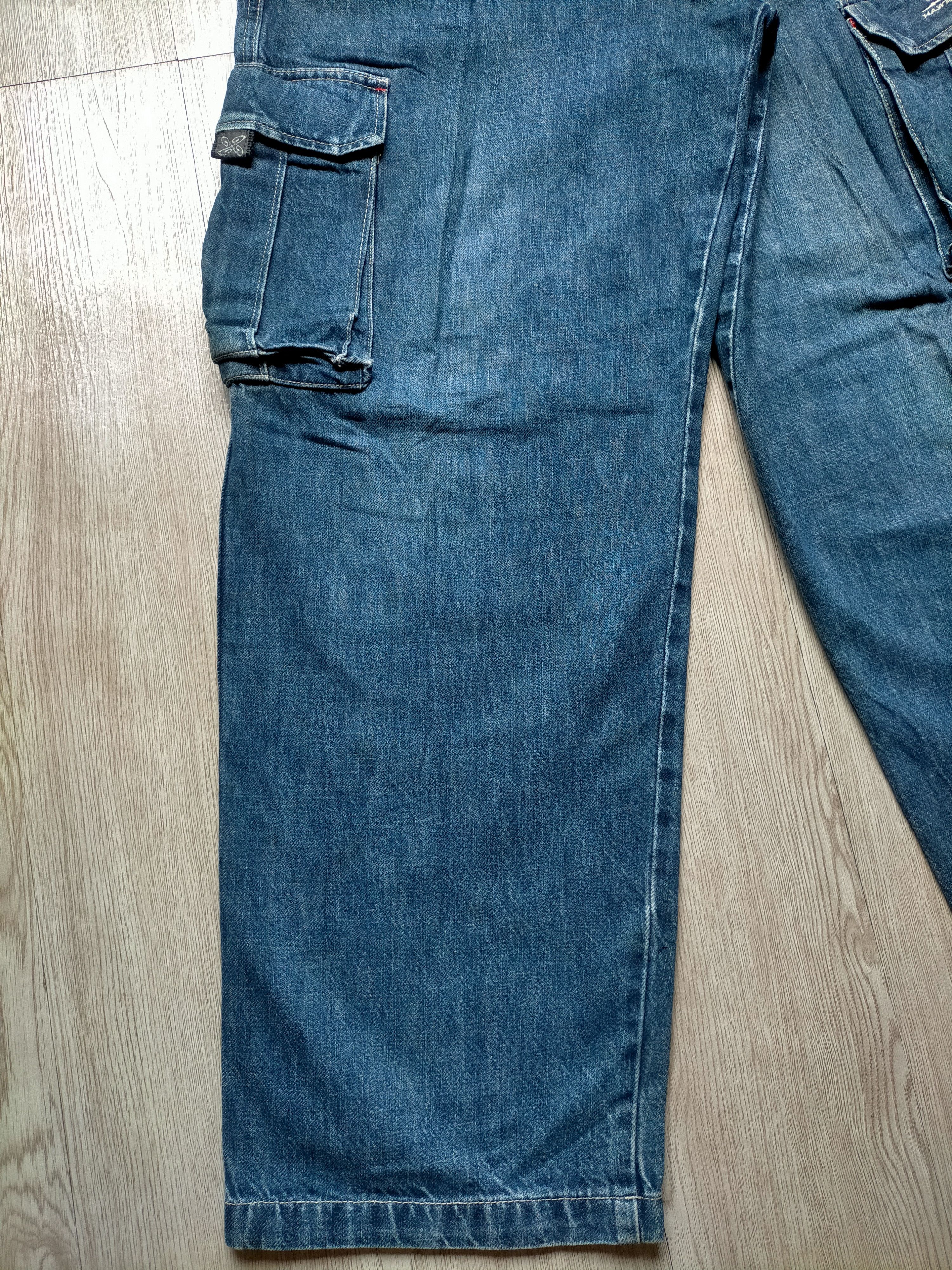 JNCO Vintage 90s Piko Baggy Cargo Denim Pants Size US 29 - 7 Thumbnail