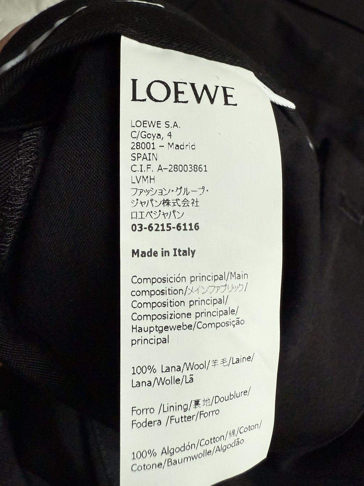 Loewe LOEWE TAILORED CARGO TROUSERS Size US 32 / EU 48 - 5 Thumbnail