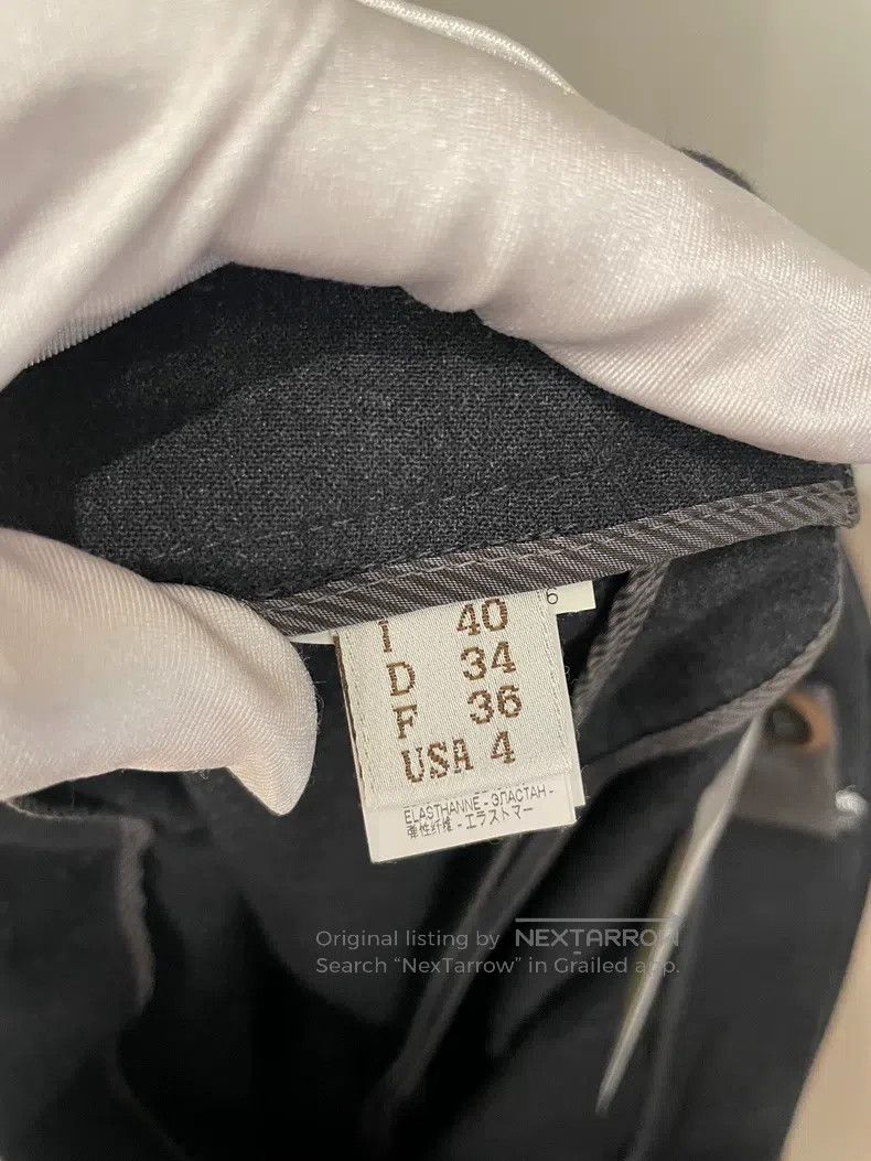 Brunello Cucinelli Brunello Cucinelli Black Wool Trousers Size 26" / US 2 / IT 38 - 5 Thumbnail