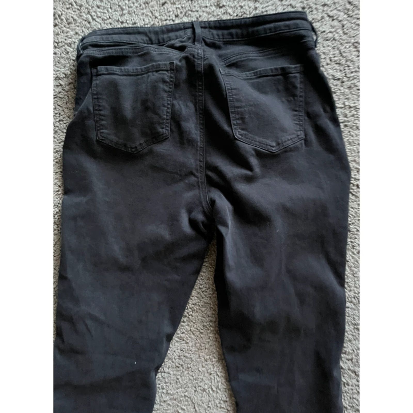 NYDJ NYDJ Jeans Women's Black Legging Skinny Sz 10 Curves 360 High Rise Denim Slim Pockets Inseam 27 in Regular Size Type Size 32" / US 10 / IT 46 - 5 Thumbnail