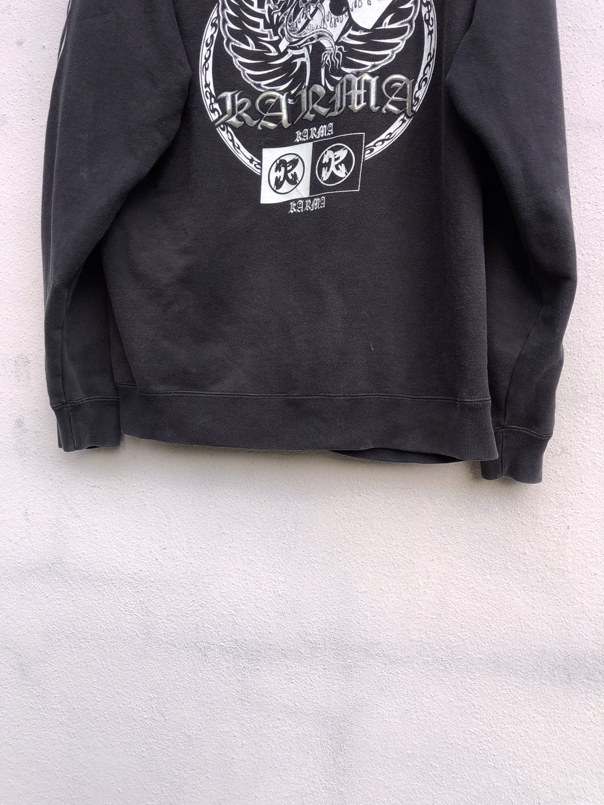 Japanese Brand Karma Flame Hoodie Logo Size US L / EU 52-54 / 3 - 7 Thumbnail