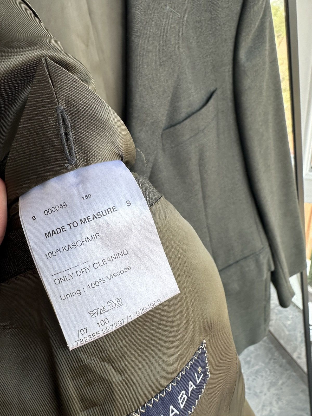 SCABAL Vintage Scabal Cashmere Blazer Jacket Size US M / EU 48-50 / 2 - 9 Thumbnail