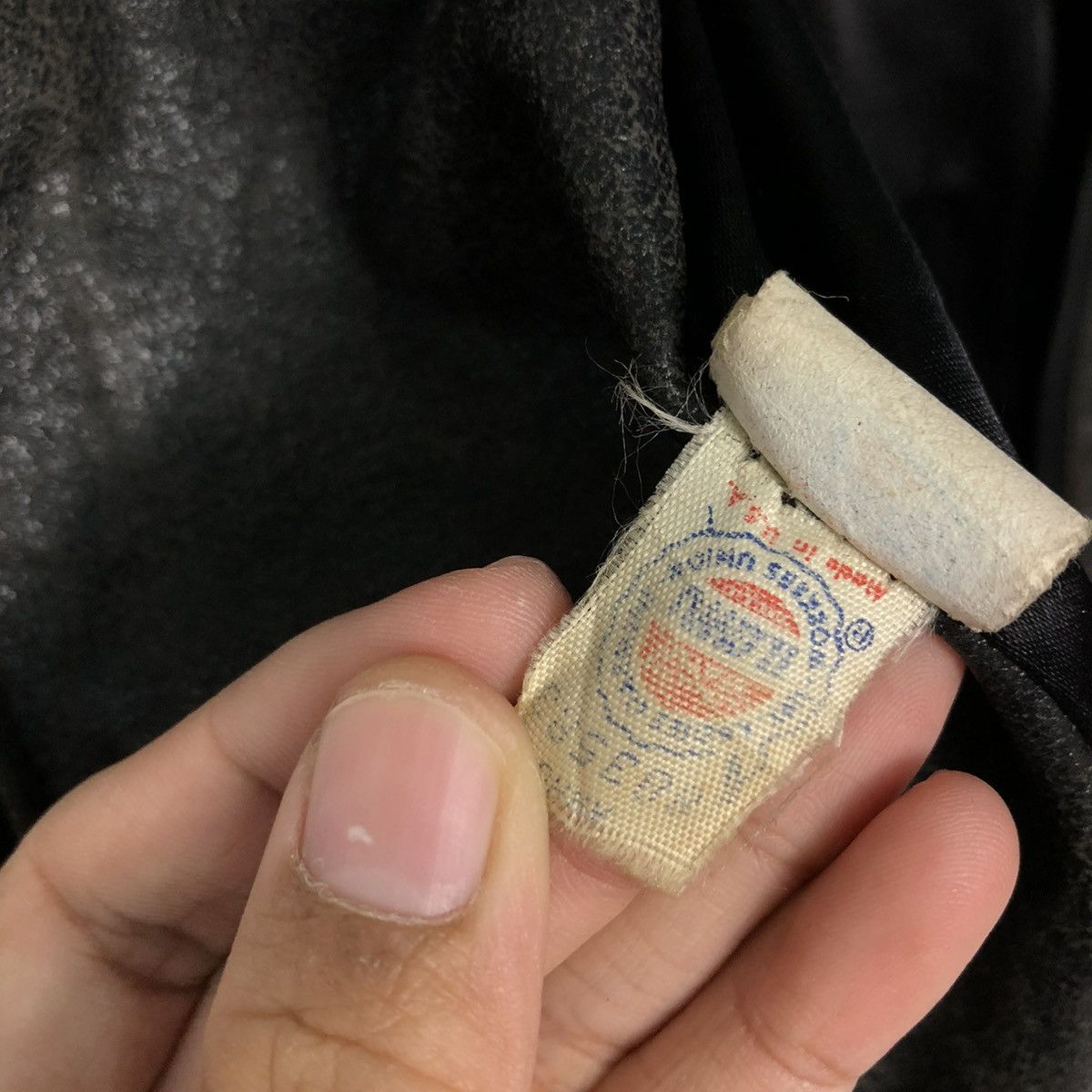 Japanese Brand 🔥VINTAGE GENUINE LEATHER JACKET MINK FUR BLANKET UNBRANDED Size US M / EU 48-50 / 2 - 20 Thumbnail