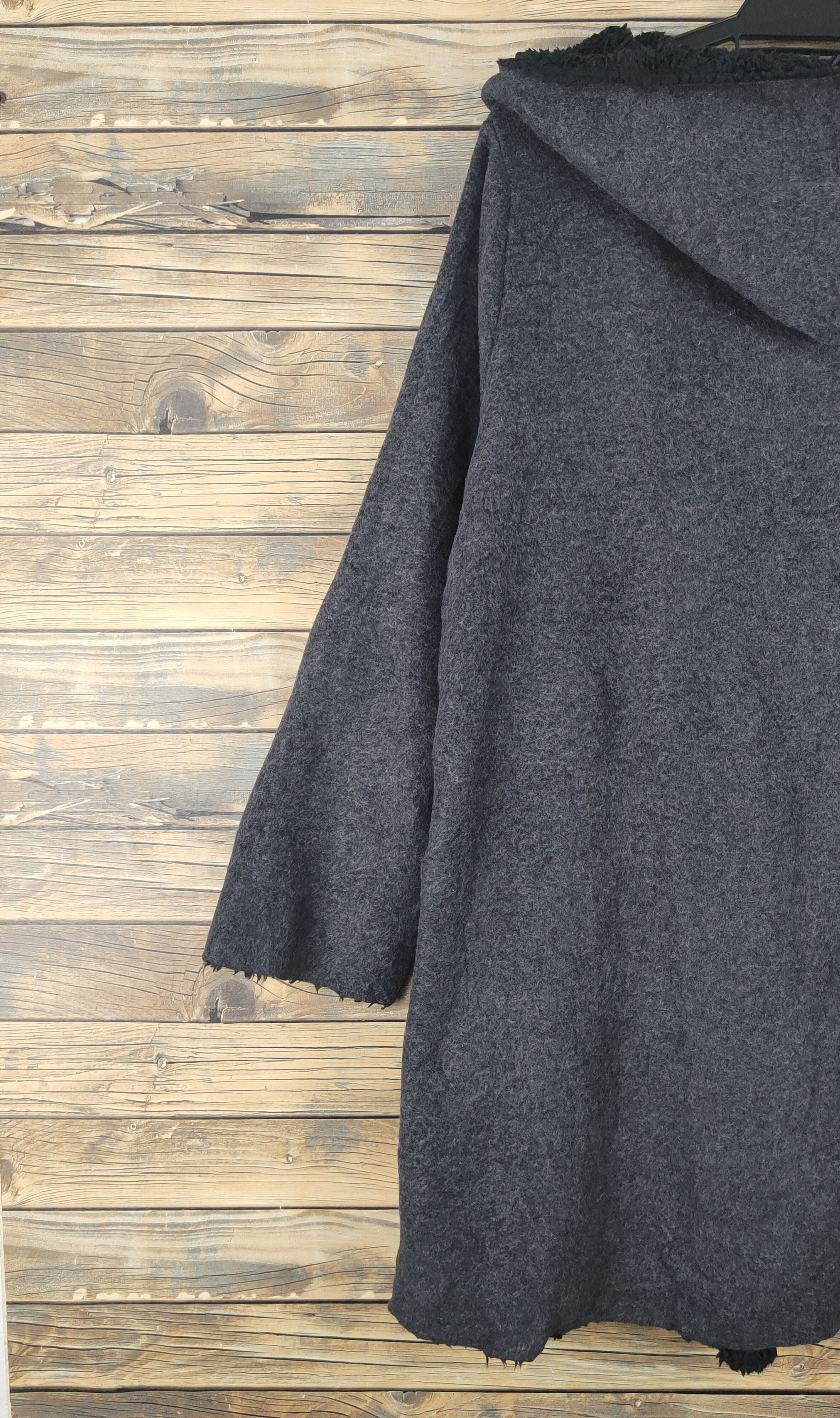 Japanese Brand × Vintage Sucre Neige Dark Gray Hoodie Winter Coats jacket Size US L / EU 52-54 / 3 - 9 Thumbnail