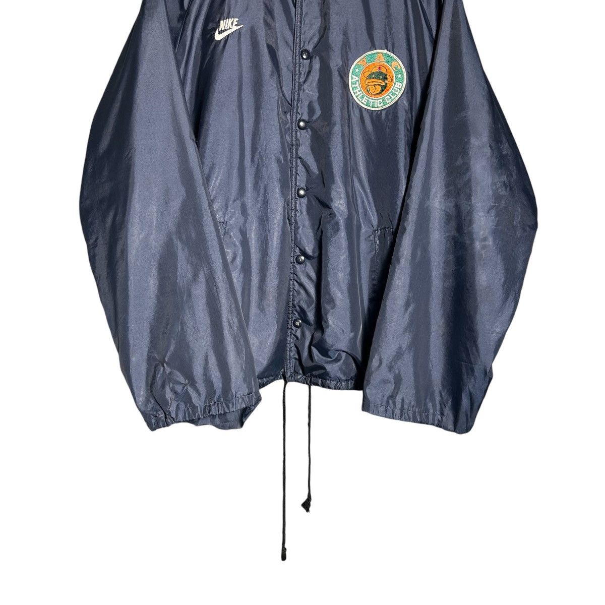 Nike Vintage 80s Nike X YAC Athletic Club Windbreaker Jacket Size US XL / EU 56 / 4 - 4 Thumbnail