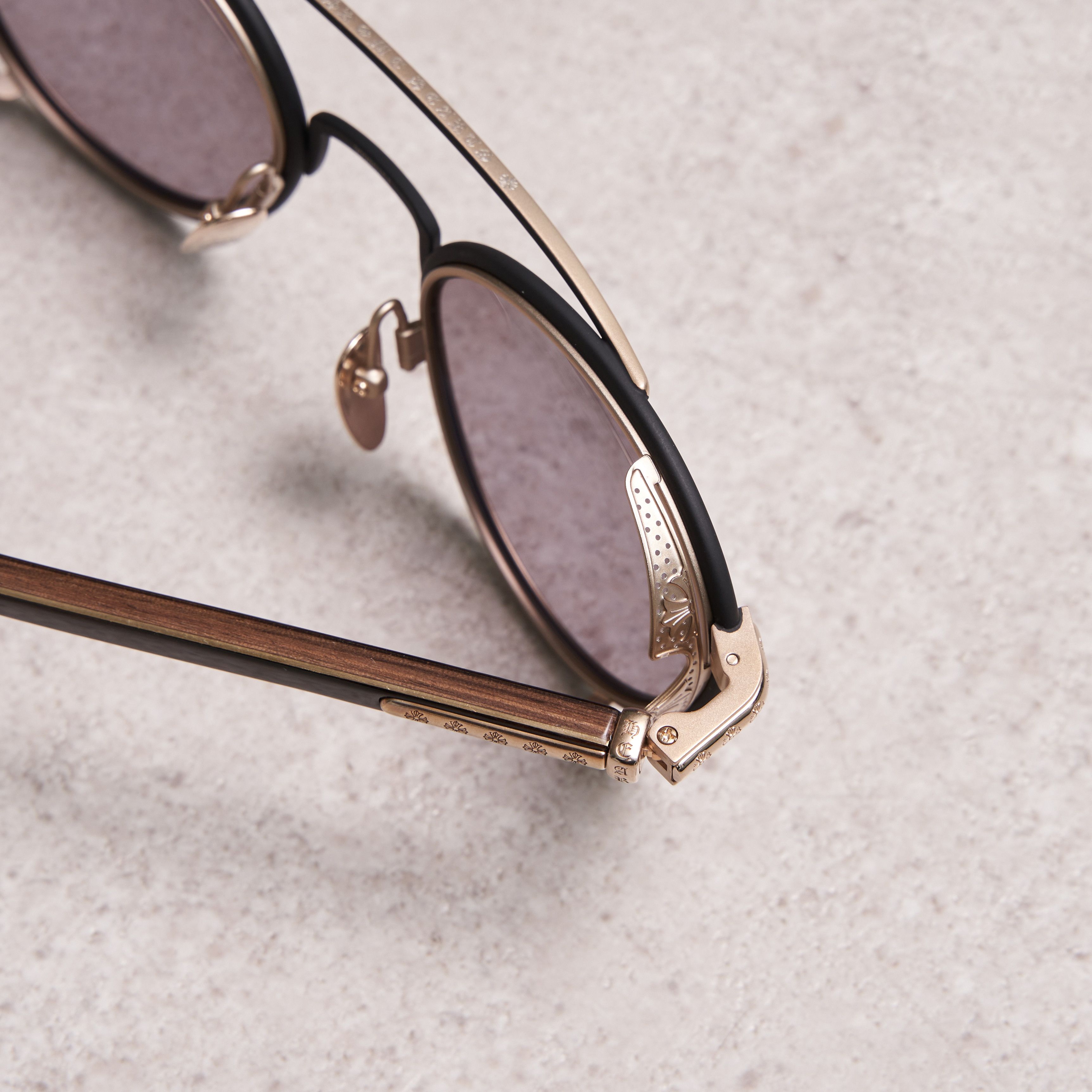 Chrome Hearts CHROME HEARTS PREYANK II Matte Gold Plated Size ONE SIZE - 12 Thumbnail