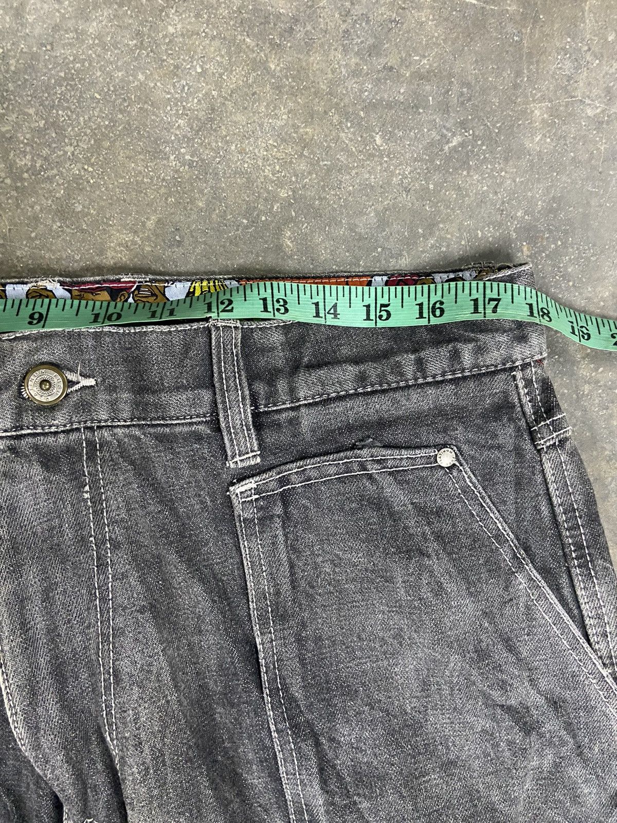 Fubu 🔥 Vintage y2k Fubu Platinum jeans Embroidery back hit Size US 36 / EU 52 - 21 Thumbnail