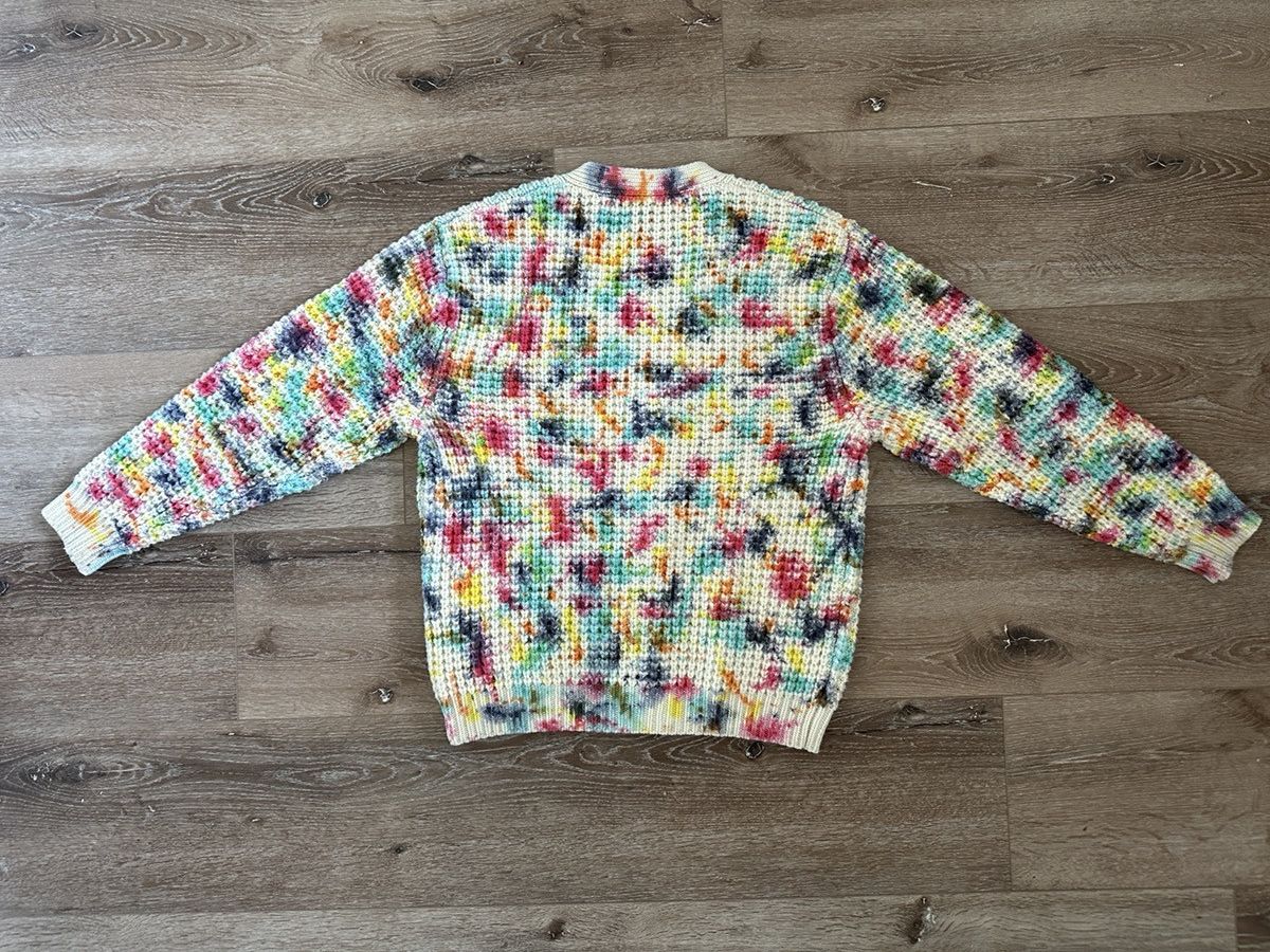 Supreme Supreme Waffle Knit Cardigan - Tie Dye - FW21 - Medium Size US M / EU 48-50 / 2 - 2 Thumbnail