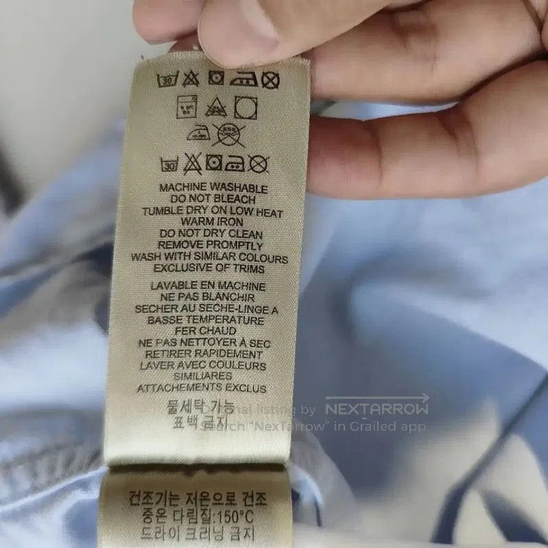 Burberry Burberry Light Blue Polyester Women's Shirt. Size M / US 6-8 / IT 42-44 - 6 Thumbnail