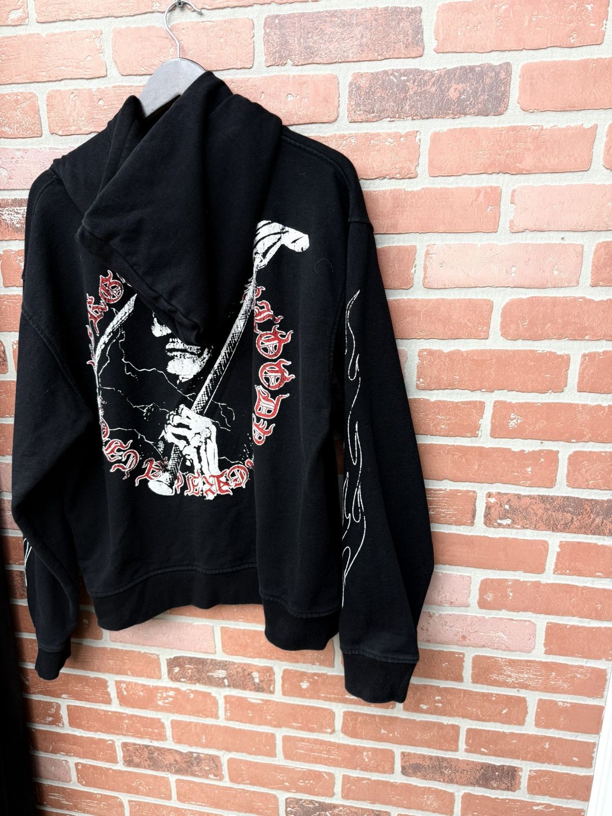Revenge Men’s Black Revenge Hoodie Size Large Size US L / EU 52-54 / 3 - 7 Thumbnail