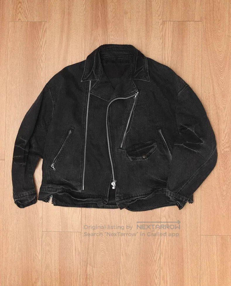 Julius Julius Denim Biker Jacket Size US M / EU 48-50 / 2 - 1 Thumbnail