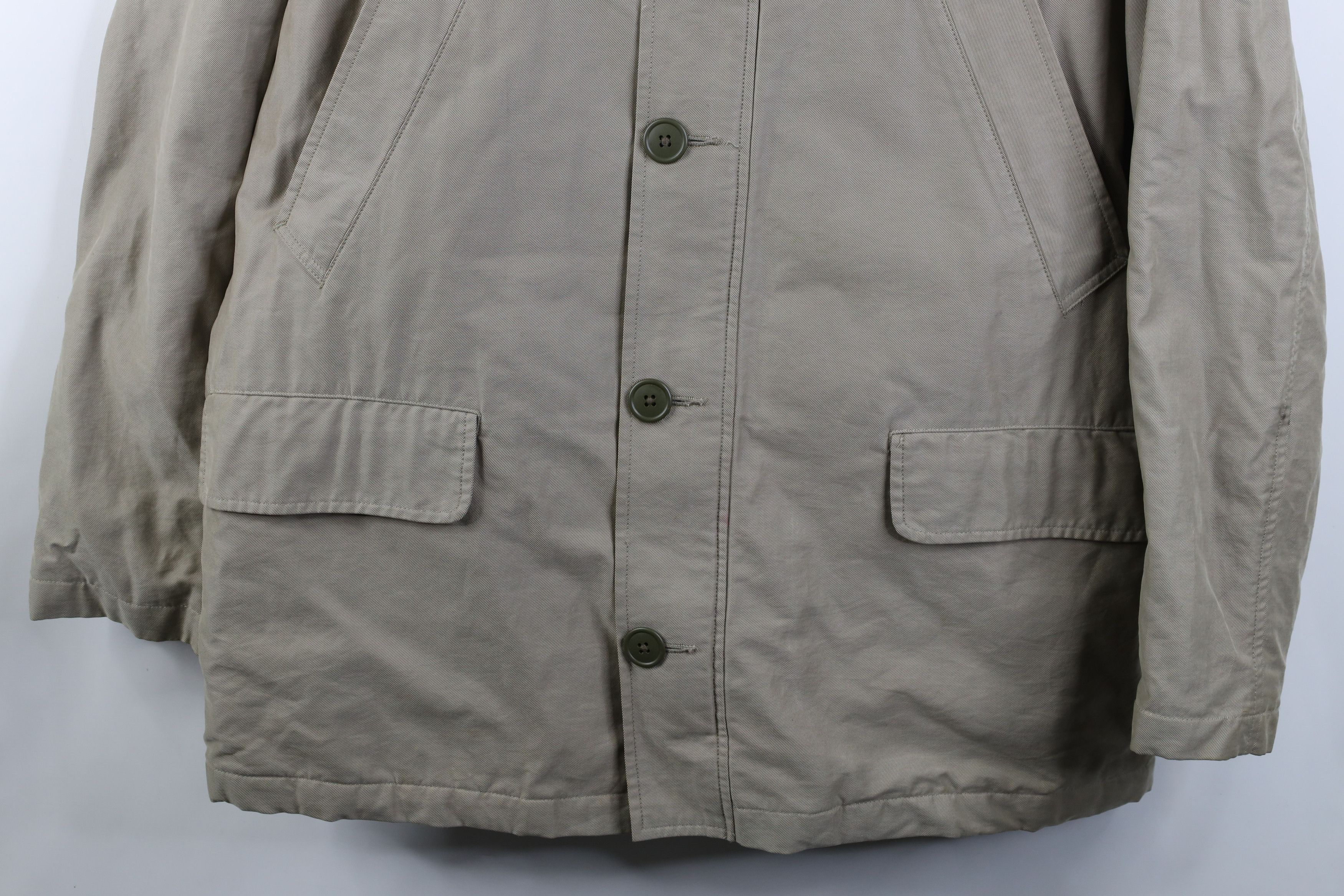 Ralph Lauren Vintage 90s Ralph Lauren Quilted Chore Barn Jacket Beige Size US L / EU 52-54 / 3 - 3 Thumbnail