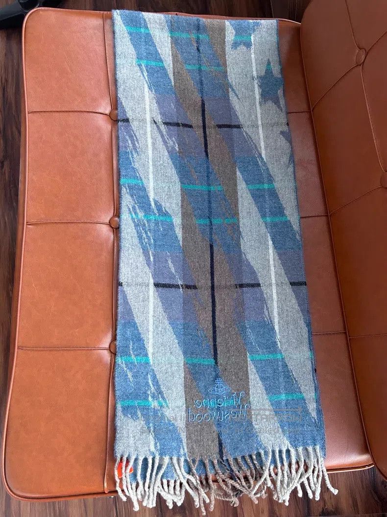 Vivienne Westwood Vivienne Westwood Checked Scarf Size ONE SIZE - 1 Thumbnail