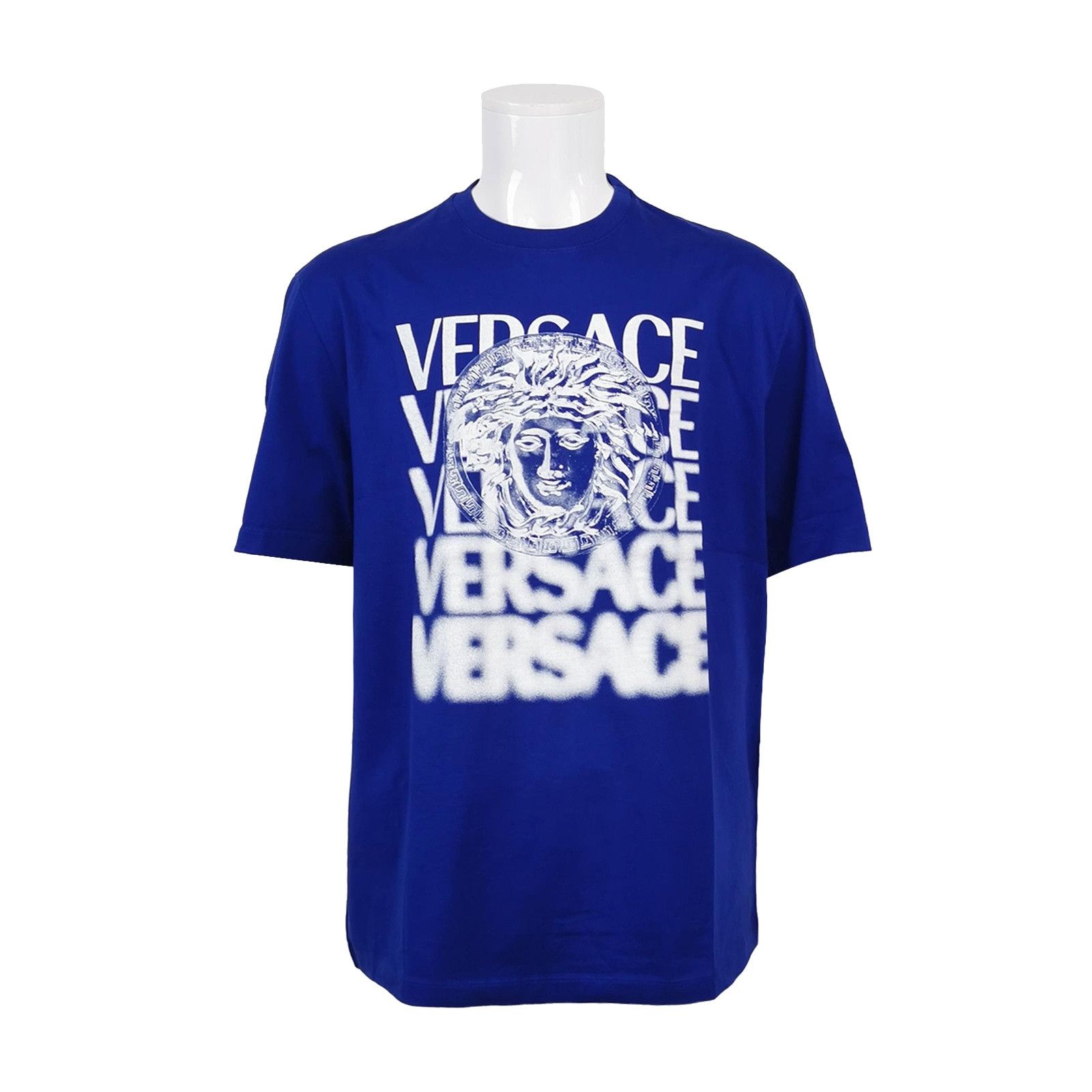 Versace Versace Medusa Head Spray Logo T-Shirt XL Size US XL / EU 56 / 4 - 1 Thumbnail