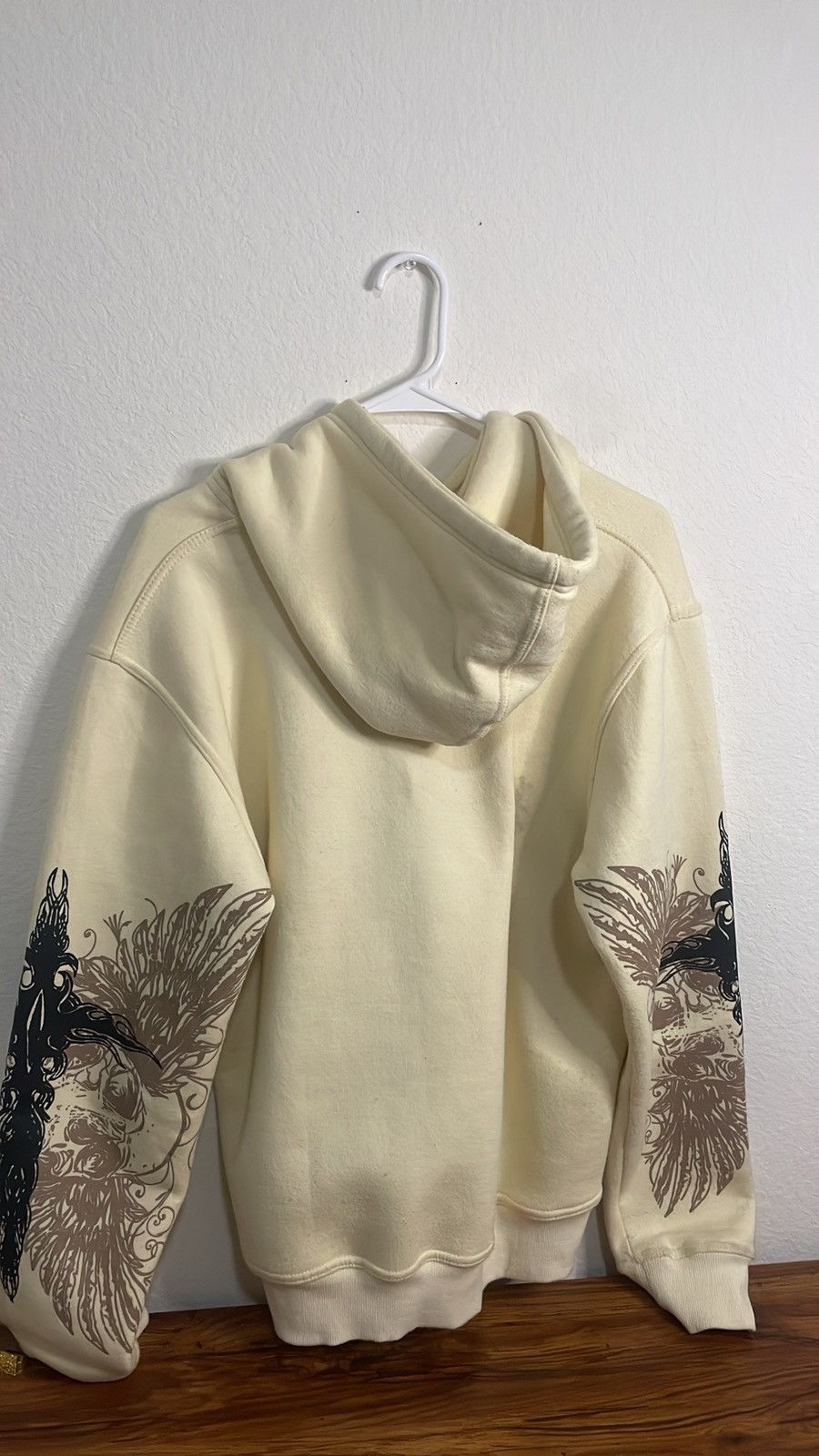 Other Cream Colored Zip Up streetwear hoodie Size US M / EU 48-50 / 2 - 2 Thumbnail