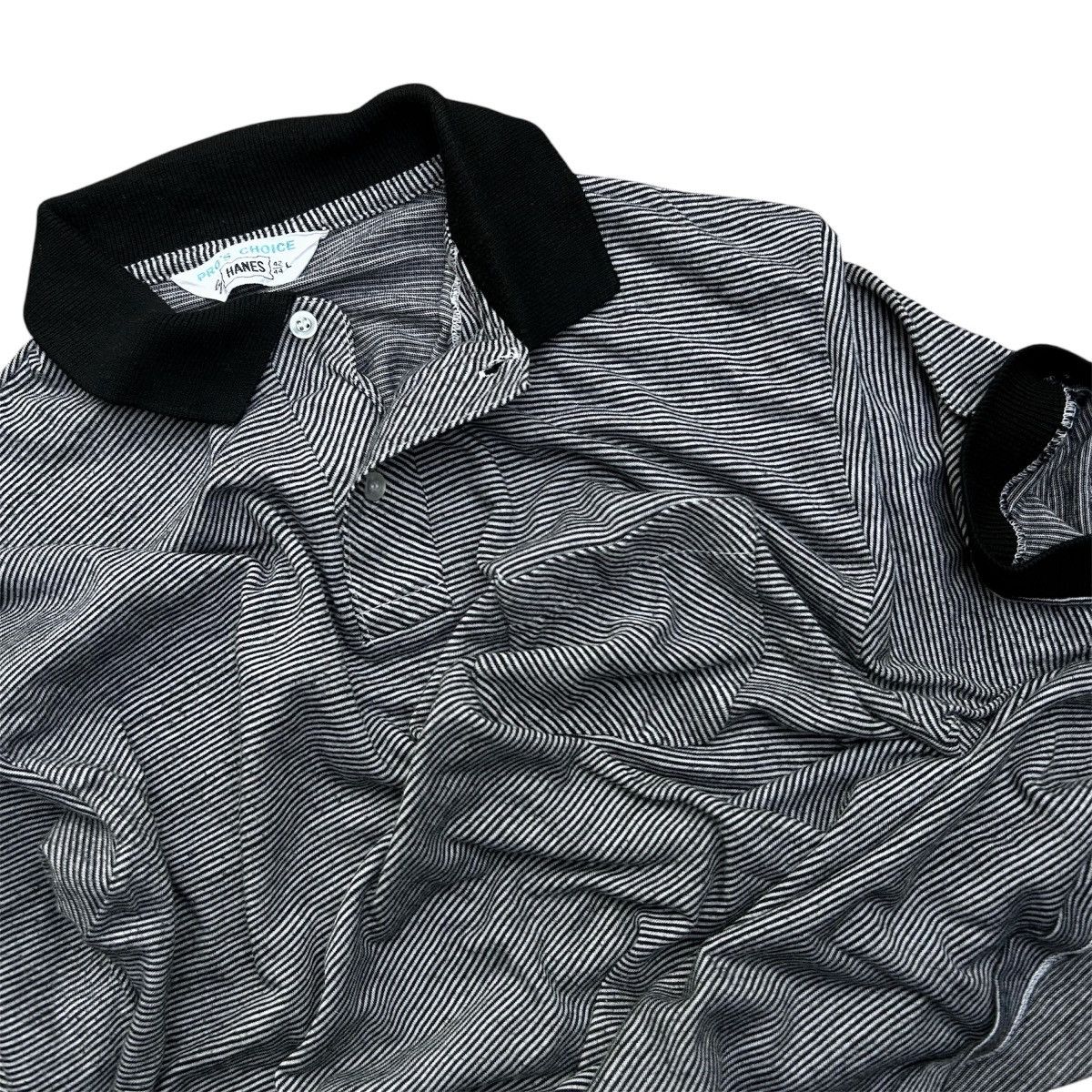 Hanes 1960s HANES - PRO’S CHOICE COLLAR SHIRT Size US L / EU 52-54 / 3 - 2 Thumbnail