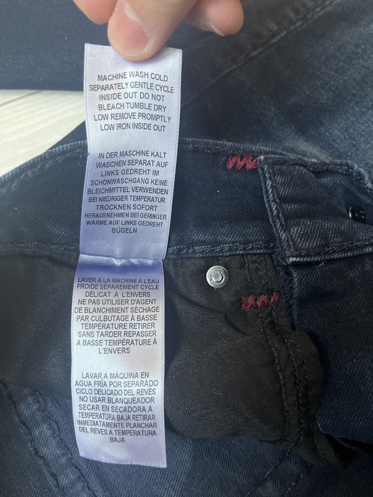 True Religion ricky relaxed straight Size US 28 / EU 44 - 6 Thumbnail