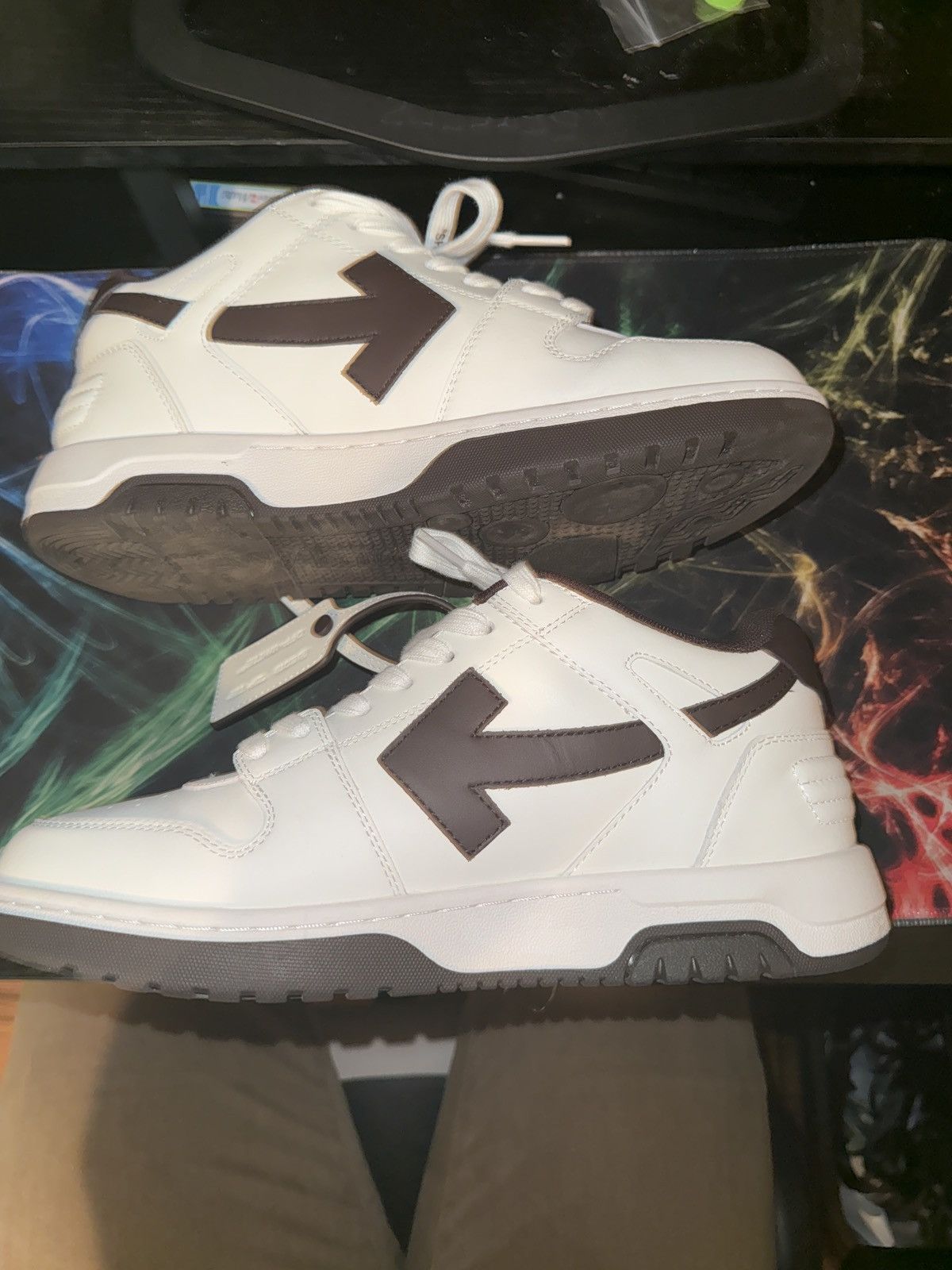 Cream and Brown Off-Whites
