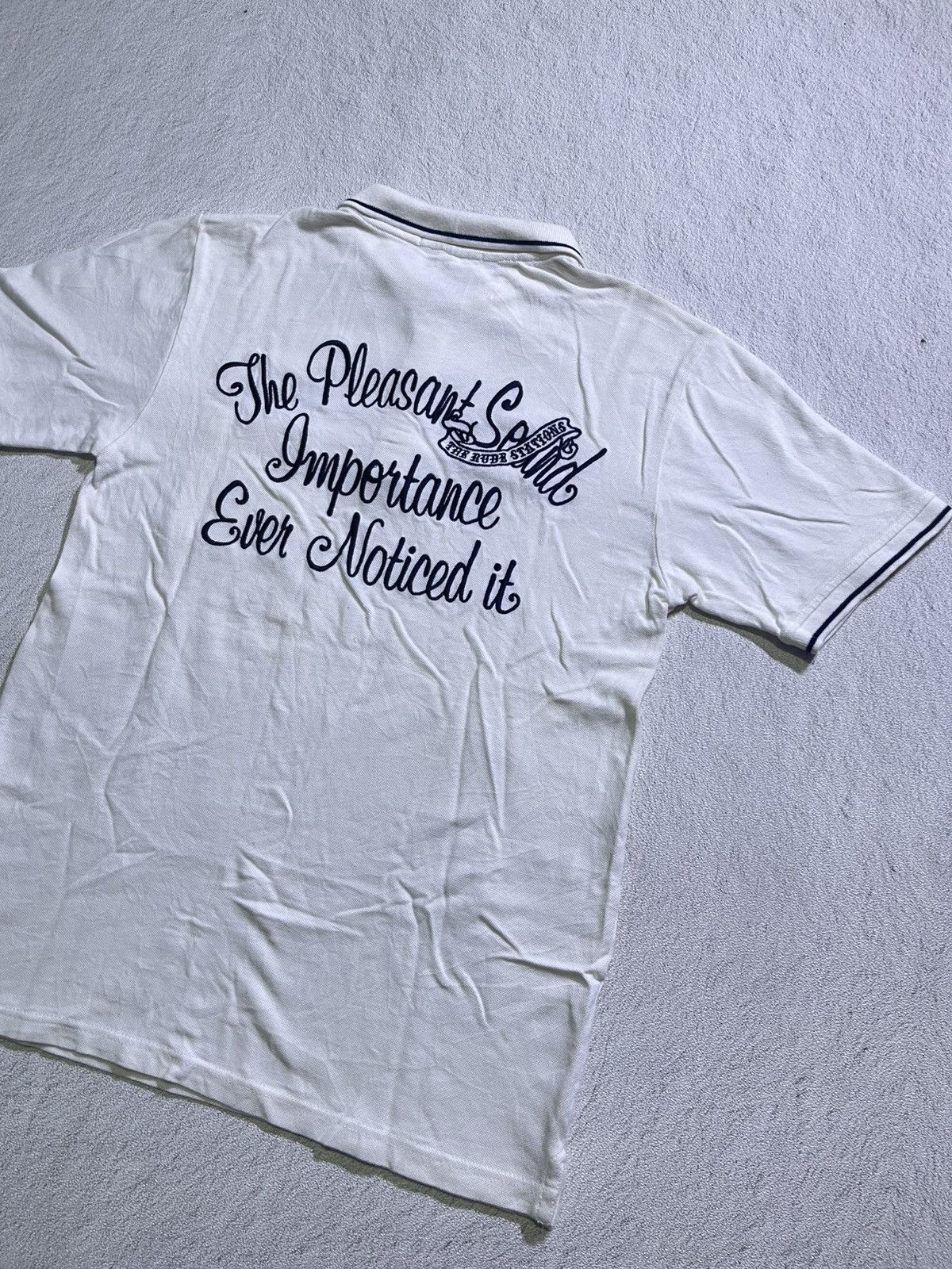 Hysteric Glamour Y2K SEMANTIC DESIGN POLO SHORT TSHIRT Size US M / EU 48-50 / 2 - 2 Thumbnail