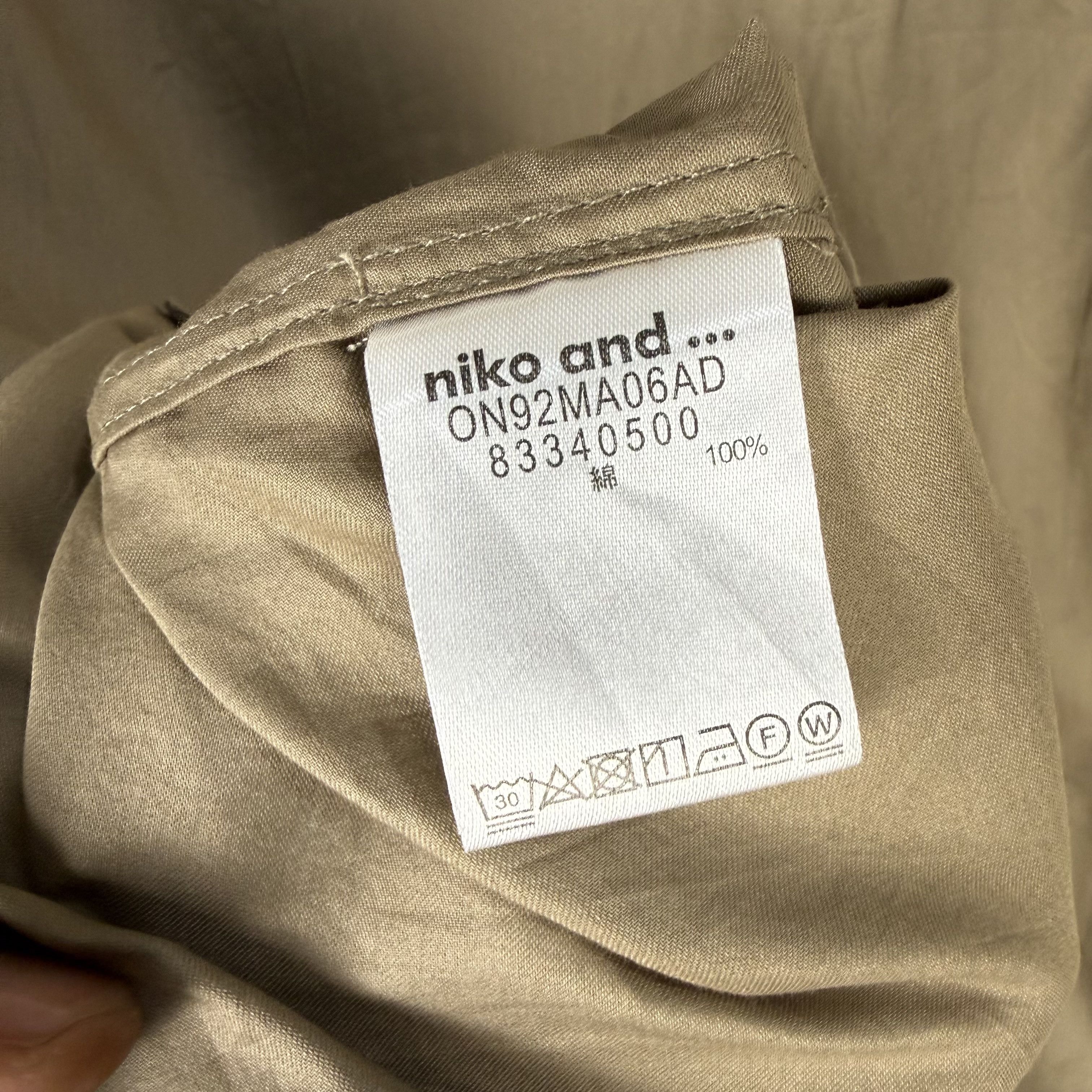 Japanese Brand Niko and... Western Oversized Shirt Size US L / EU 52-54 / 3 - 6 Thumbnail