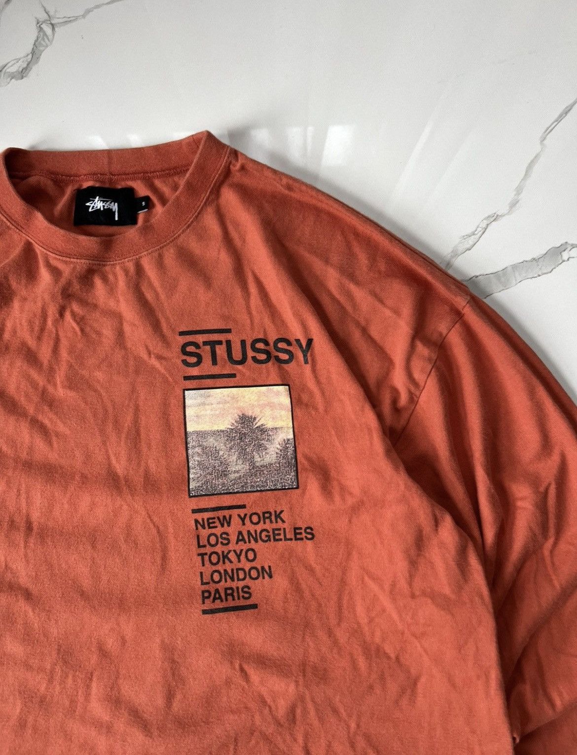 Stussy STUSSY VINTAGE INTERNATIONAL LOGO Y2K LONGSLEEVE SHIRT Size US M / EU 48-50 / 2 - 3 Thumbnail