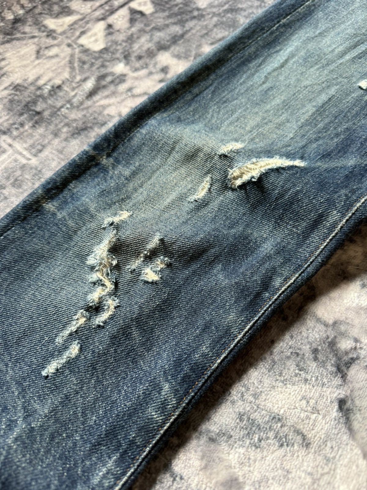 G-Star G Star Raw Distressed Radar Slim Stacked Jeans Size US 28 / EU 44 - 8 Thumbnail