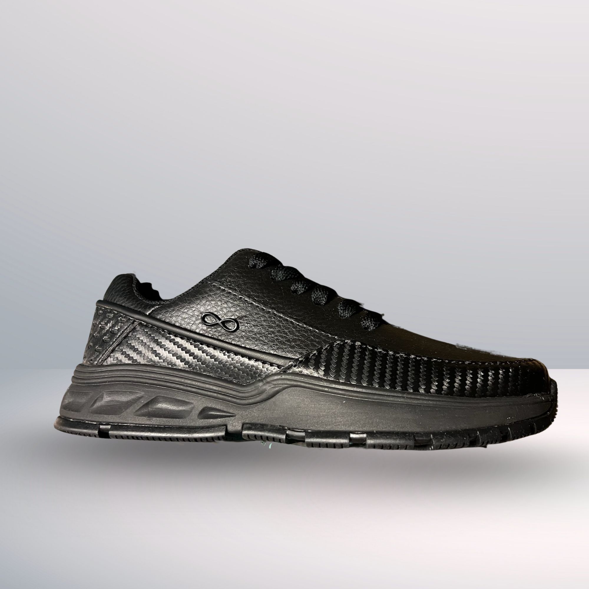 Other Infinity Flow Sneakers Black Womens Size 6 Breathable Lightw Size US 6 / IT 36 - 3 Thumbnail