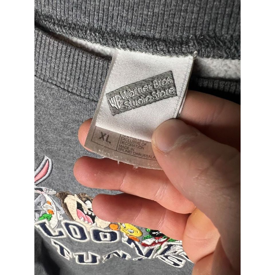 Vintage × Warner Bros Vintage Looney Tunes Warner Brothers Crewneck sz XL Size US XL / EU 56 / 4 - 3 Thumbnail