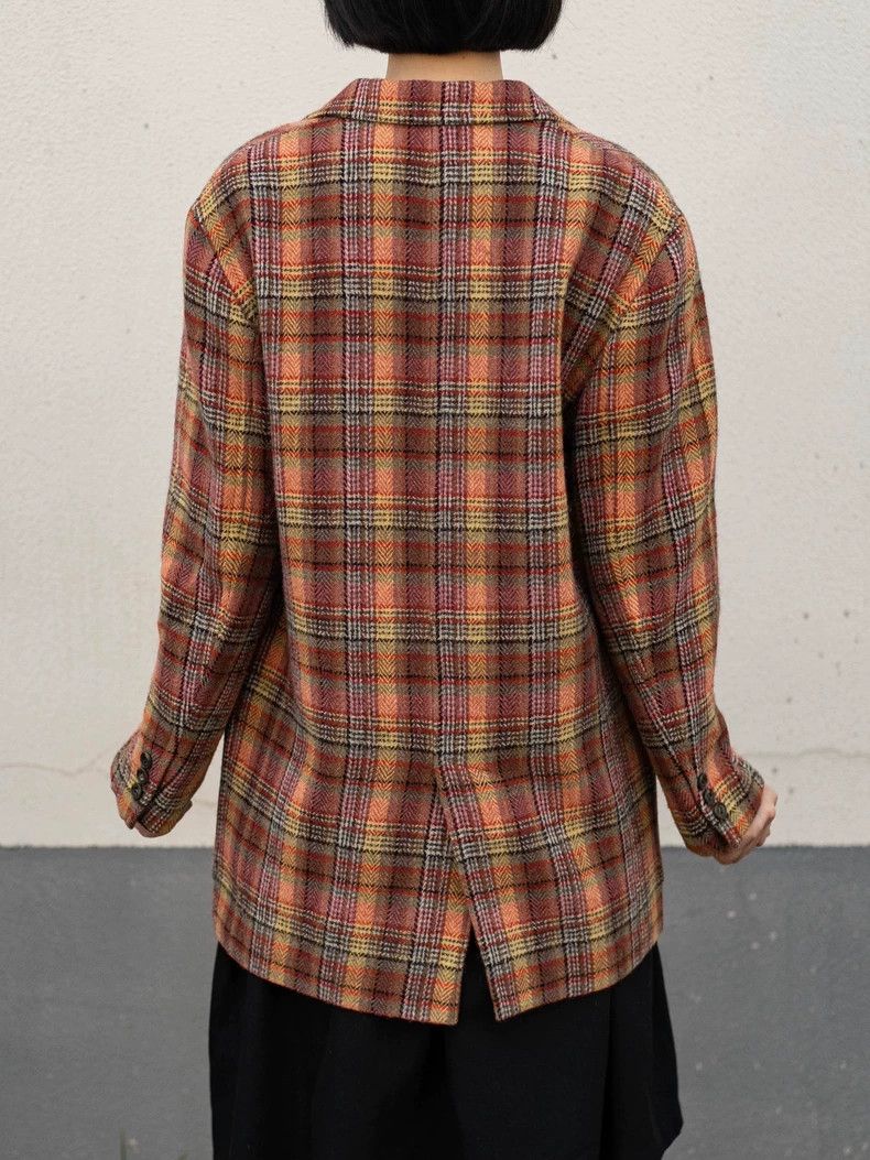 Kenzo KENZO Vintage plaid jacket Size XS / US 0-2 / IT 36-38 - 6 Thumbnail